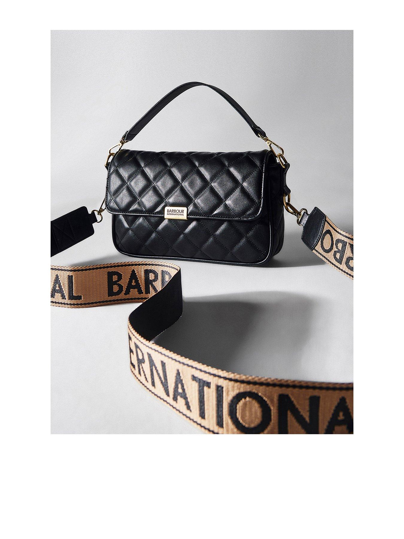 undefined Quilted Soho Crossbody Bag - Black