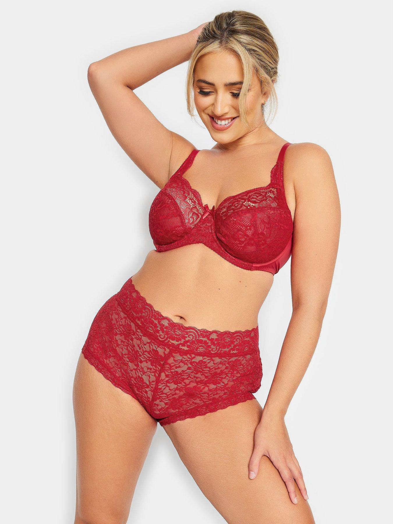 yours-stretch-lace-uw-non-pad-bra-redback