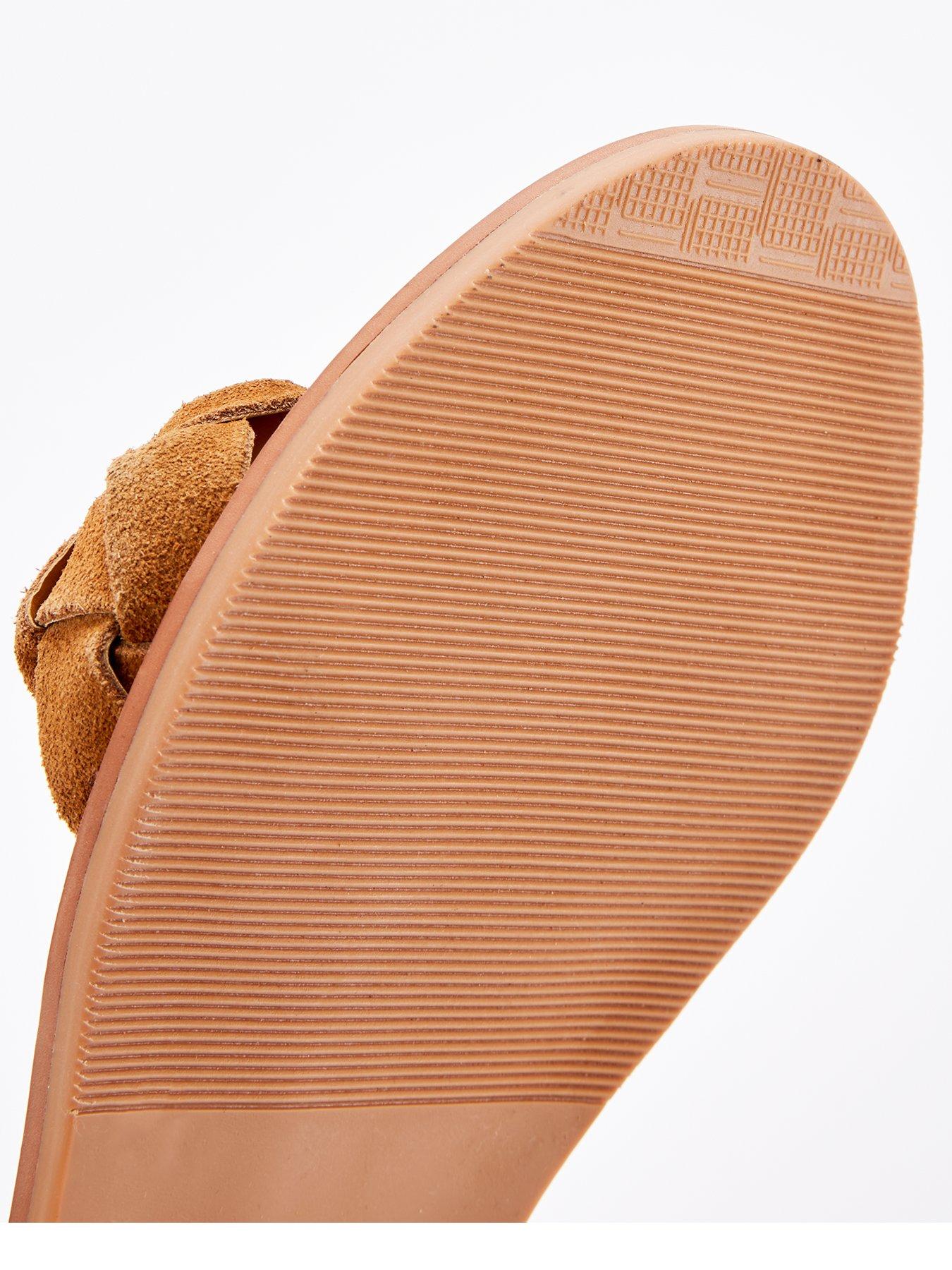 everyday-leather-weave-strap-sandal-with-studs-browndetail