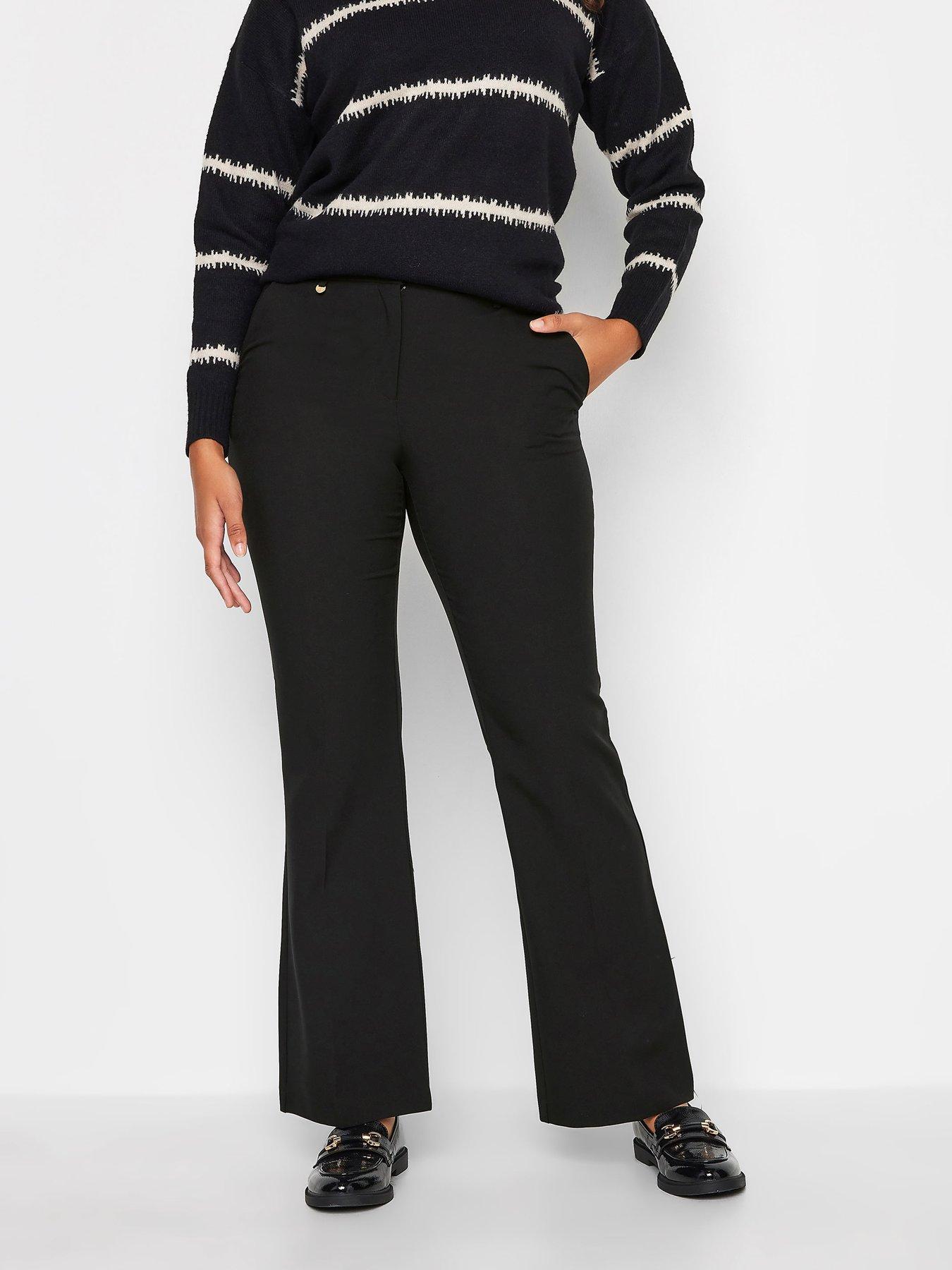 Image 1 of 3 of M&Co Bootcut Trouser - Black