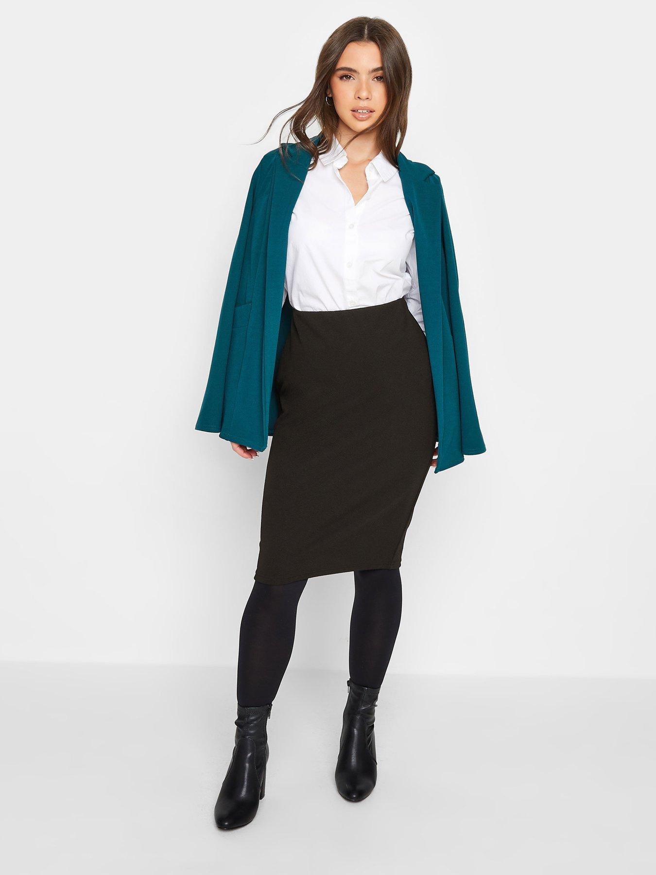 Midi pencil skirt clearance green