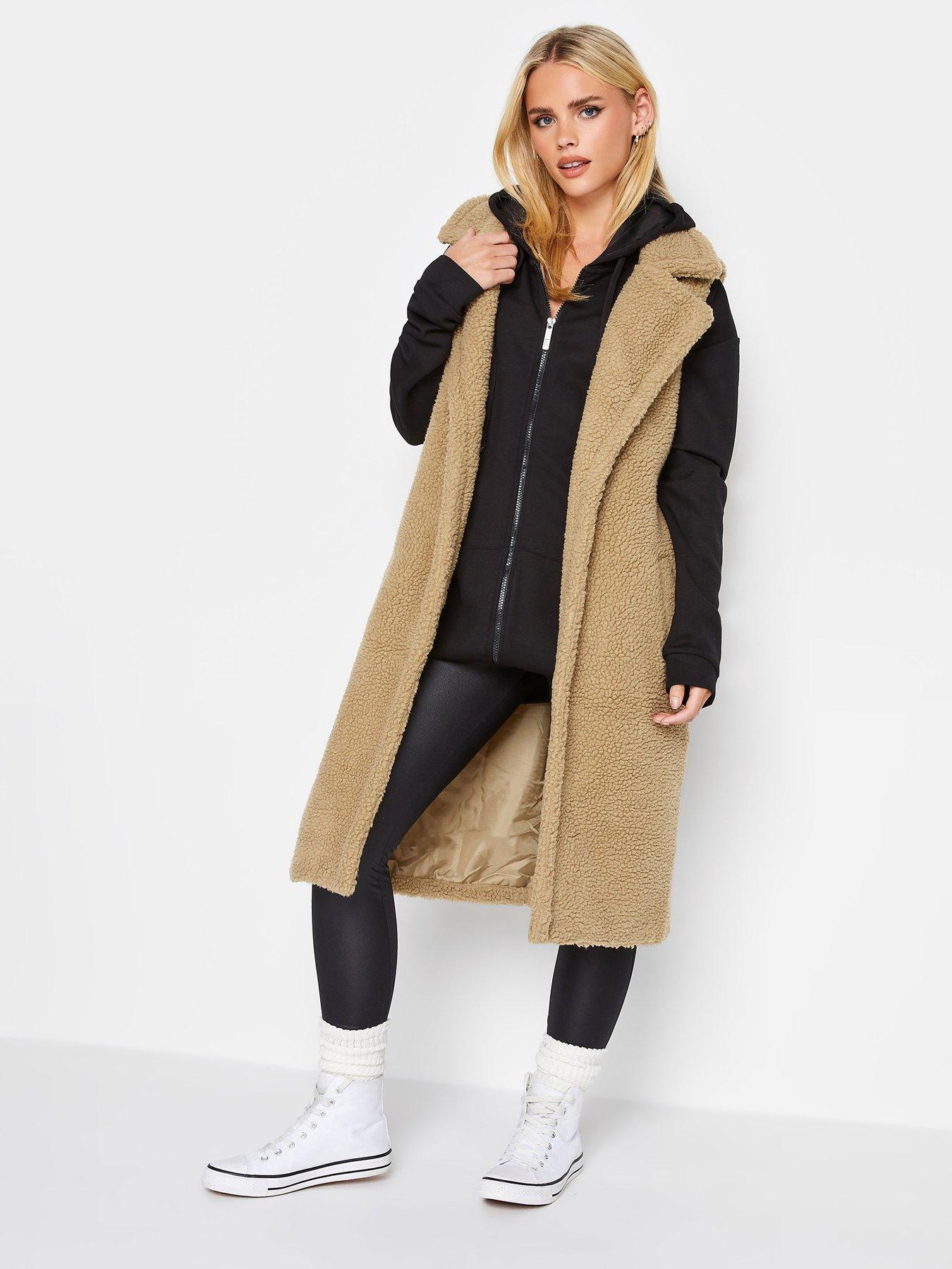 Petite longline teddy outlet coat