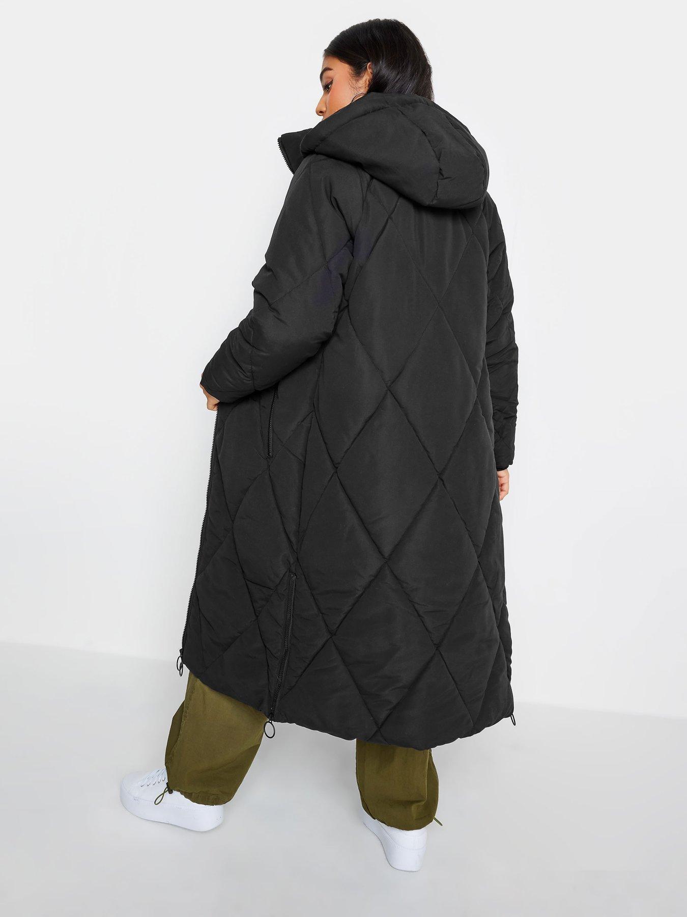 petite maxi down coat