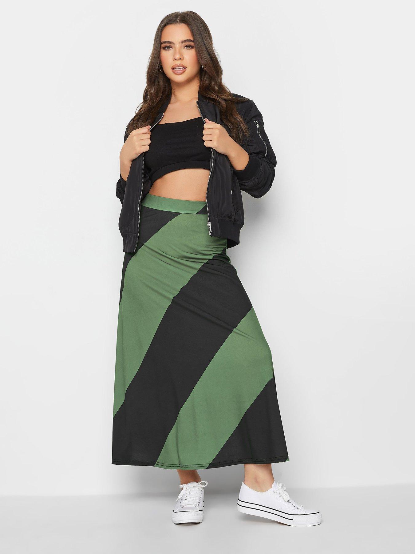 pixiegirl-petite-diagonal-stripe-maxi-skirtback