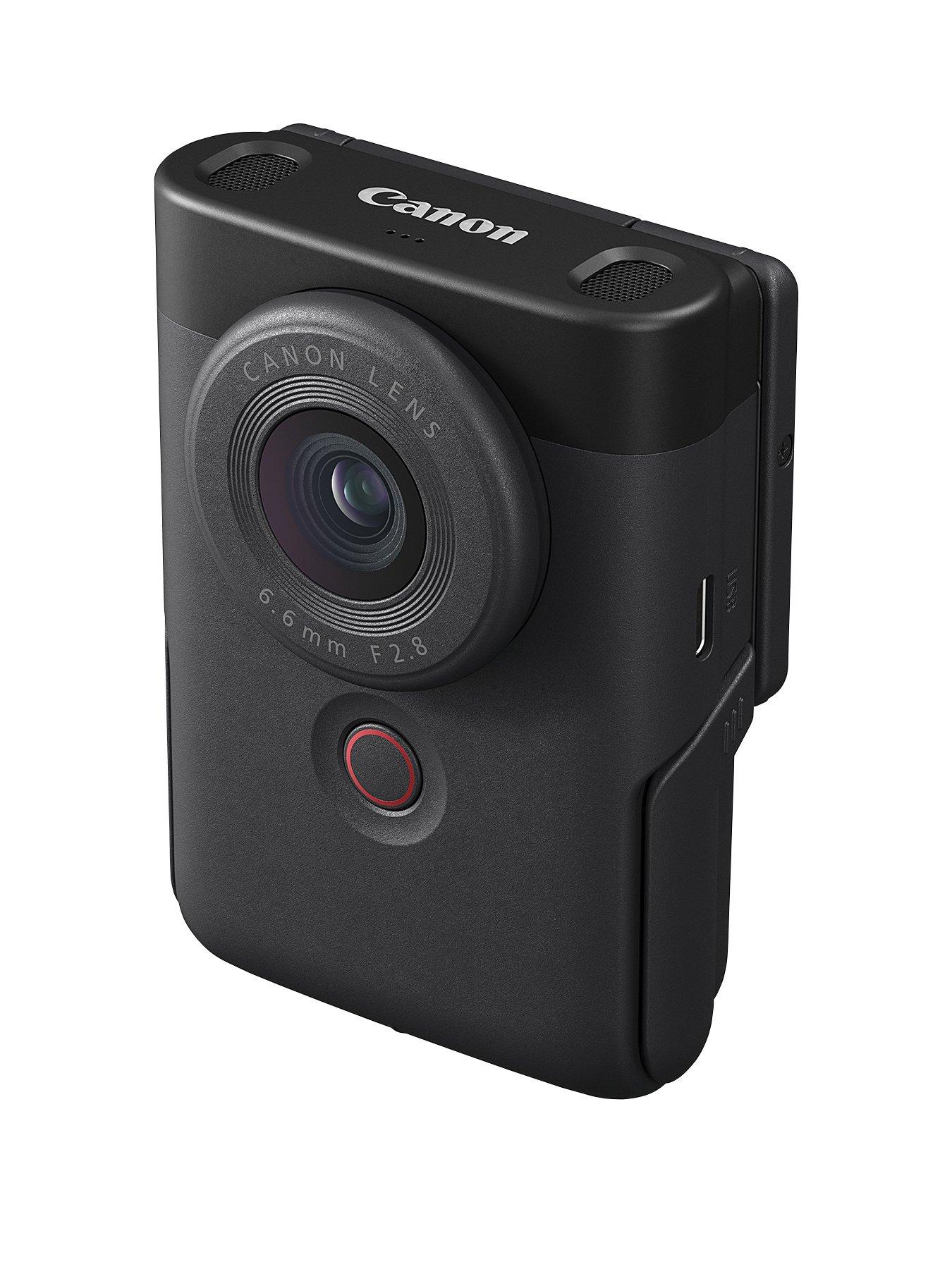 Image 2 of 6 of Canon PowerShot V10 Video Camera Vlogging Kit - Black