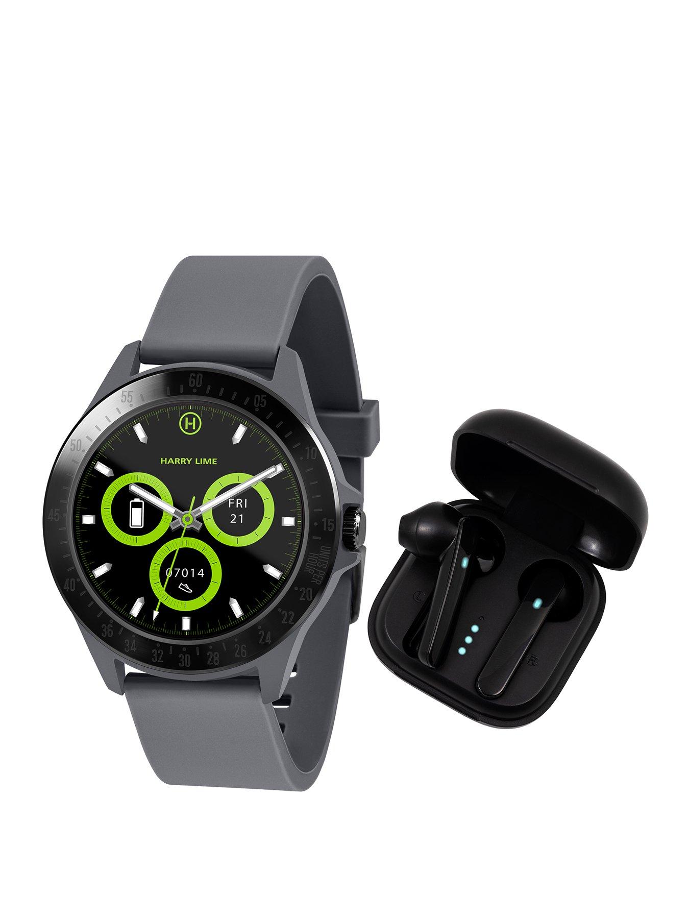 Smartwatch with 2025 earbuds inside