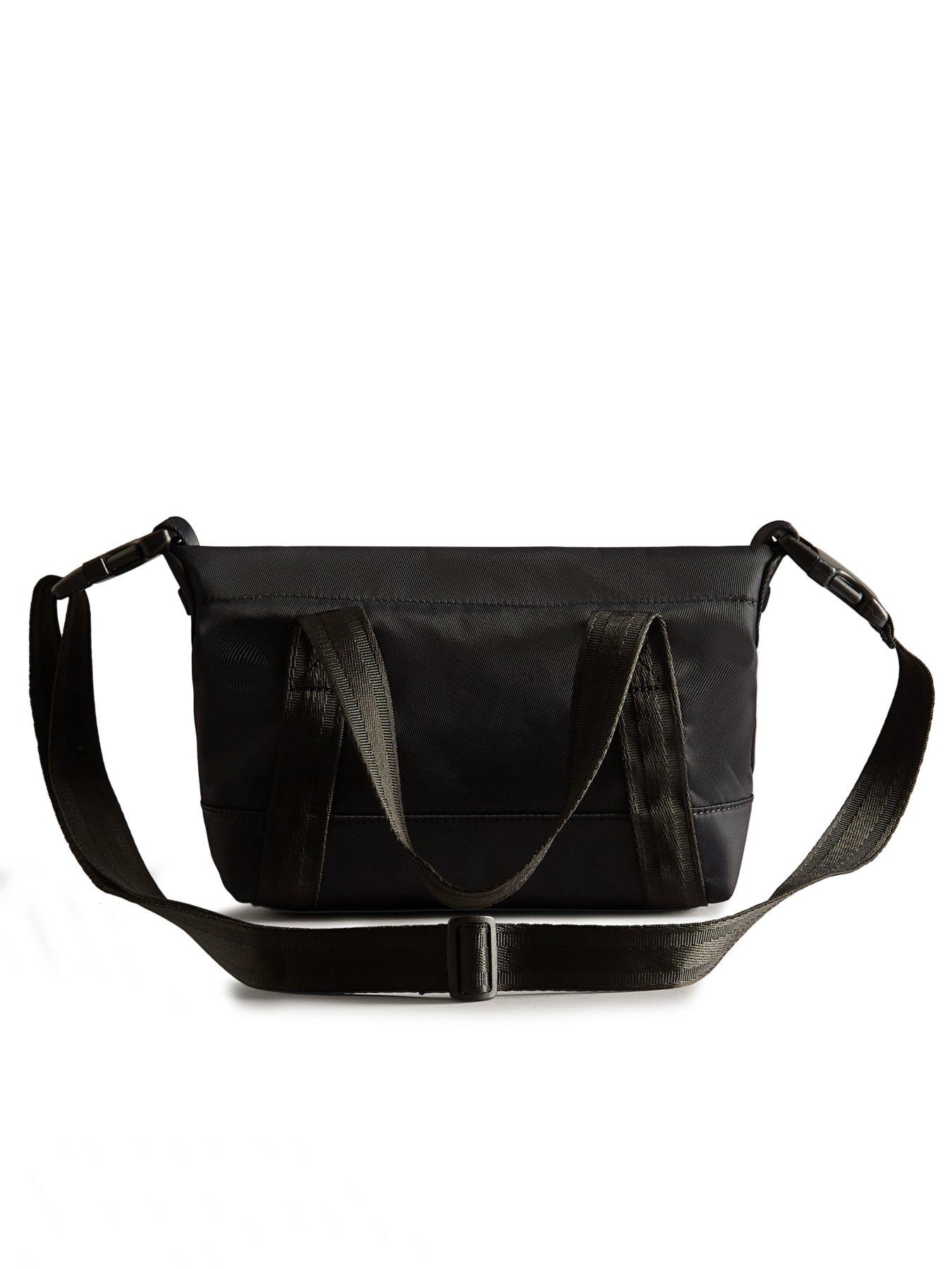 Image 2 of 5 of Hunter Hunter Nylon Mini Topclip Tote - Black/hunter Branded Webbing
