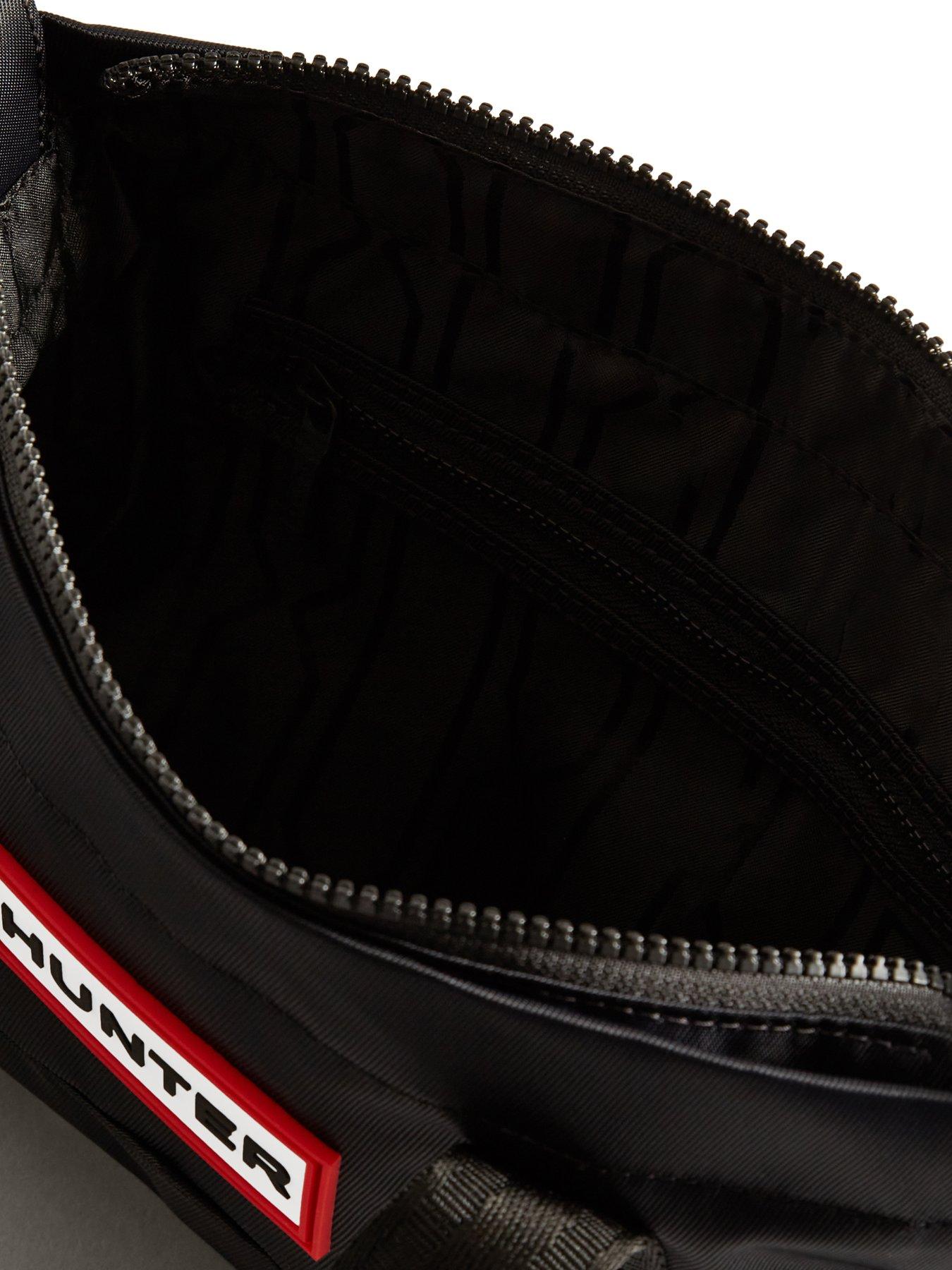 Image 5 of 5 of Hunter Hunter Nylon Mini Topclip Tote - Black/hunter Branded Webbing