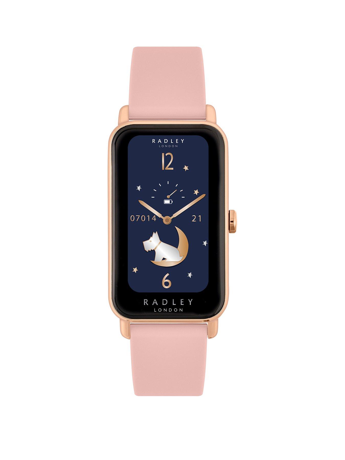 Radley Radley Ladies Series 21 Smart Rose Gold Cobweb Lozenge Watch