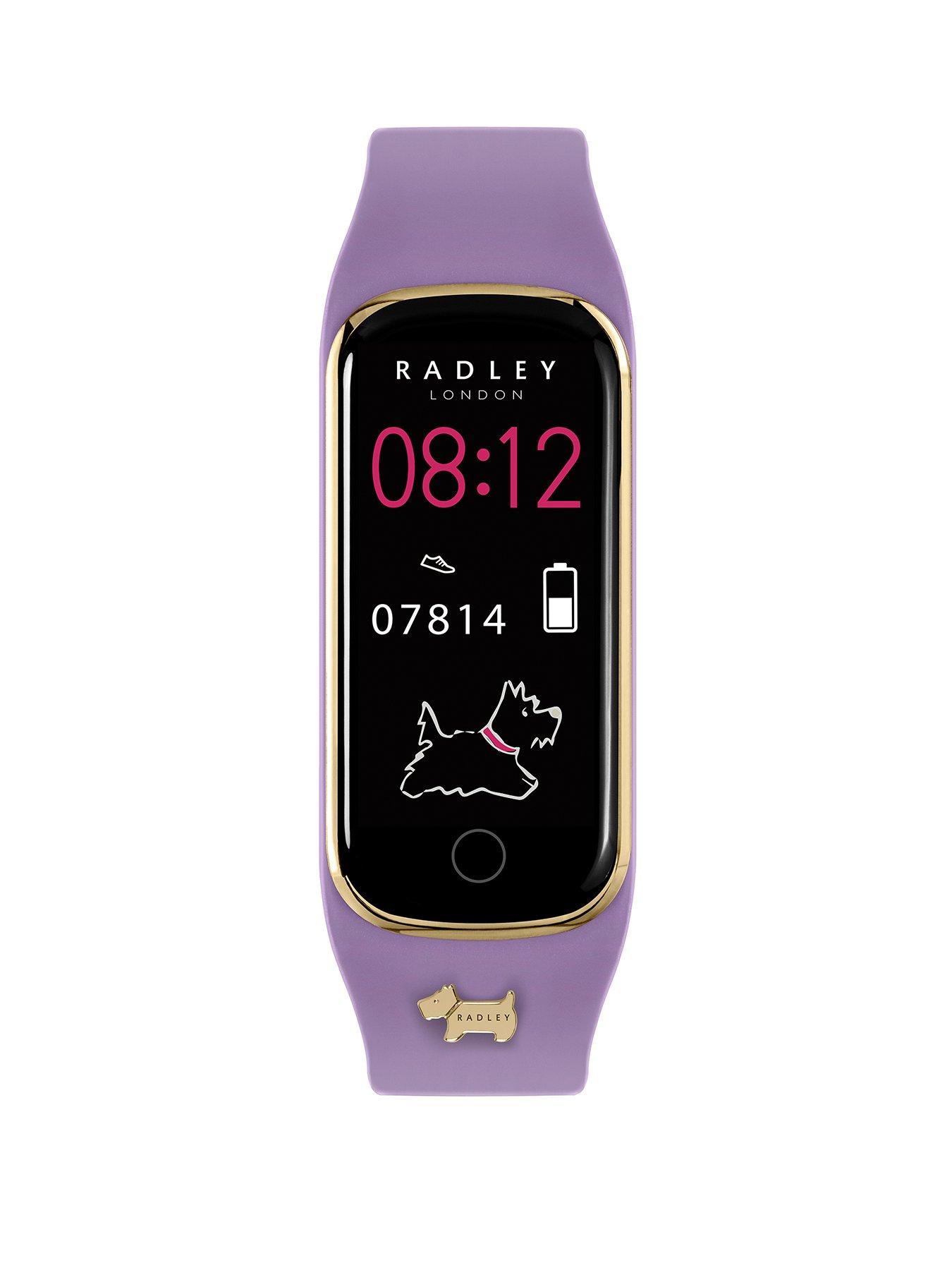 undefined Radley Ladies Series 8 Amethyst Silicone Strap Smart Watch