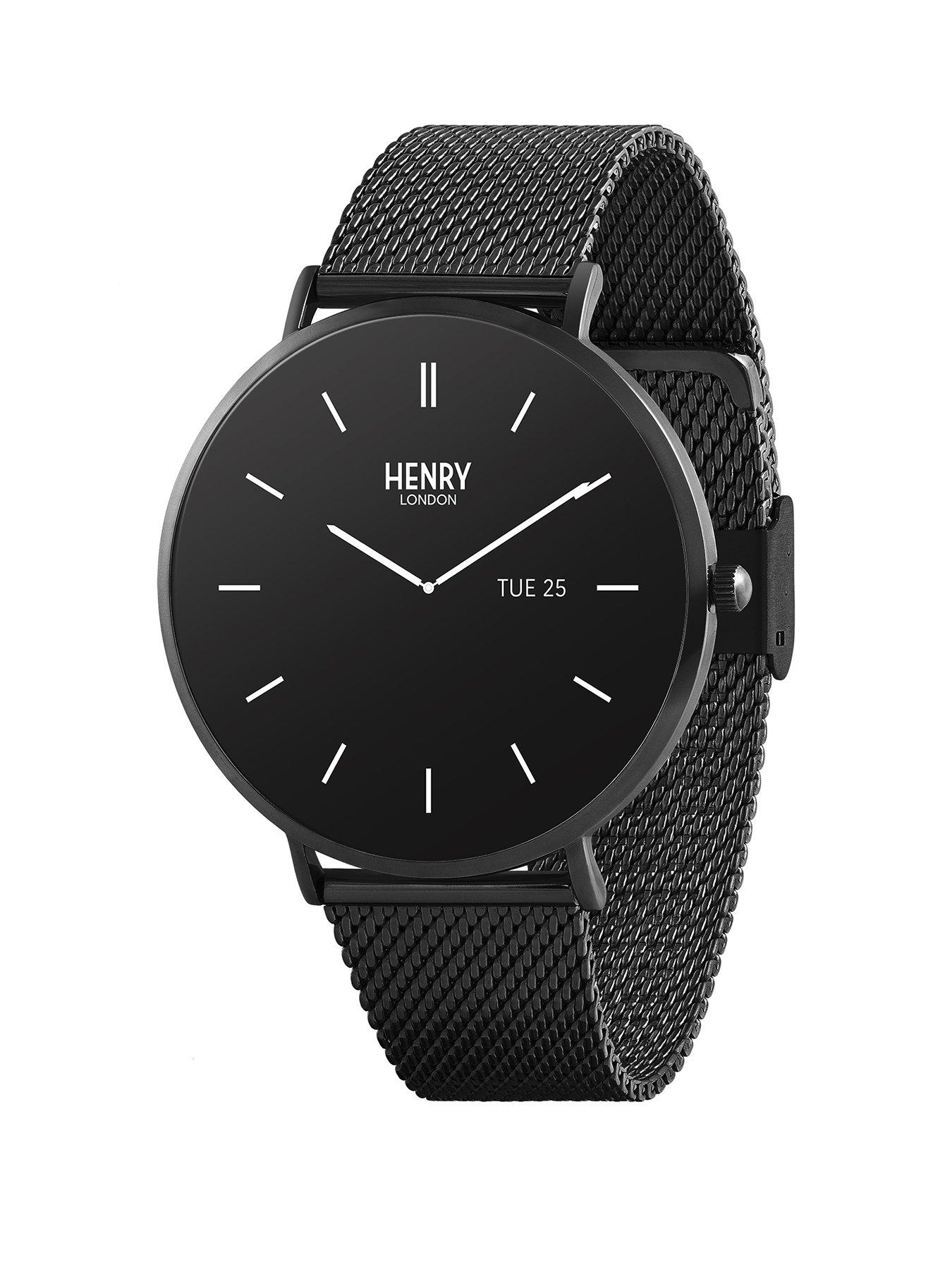 Mesh strap watch mens sale