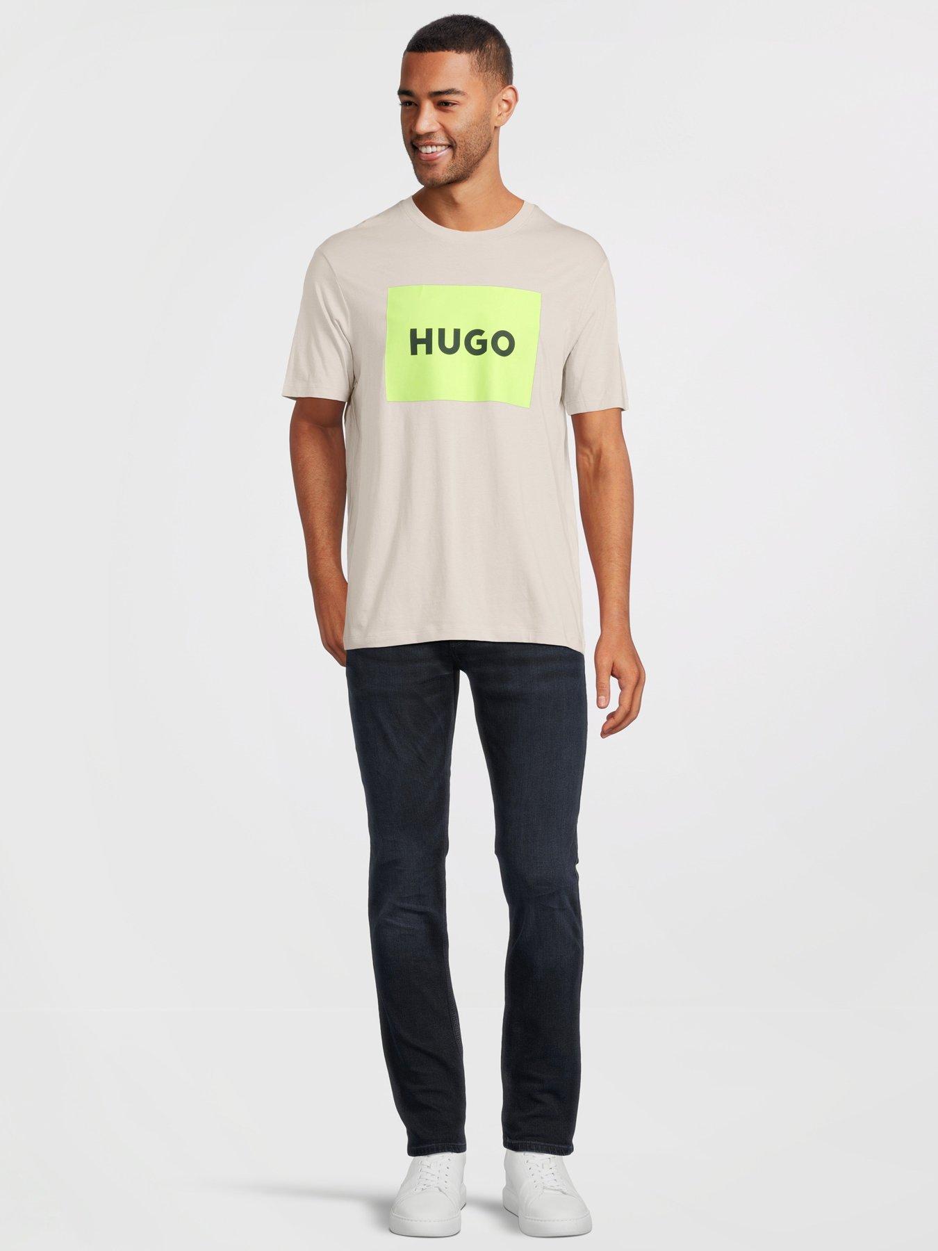 hugo-dulive222-regular-fit-t-shirt-light-greyback