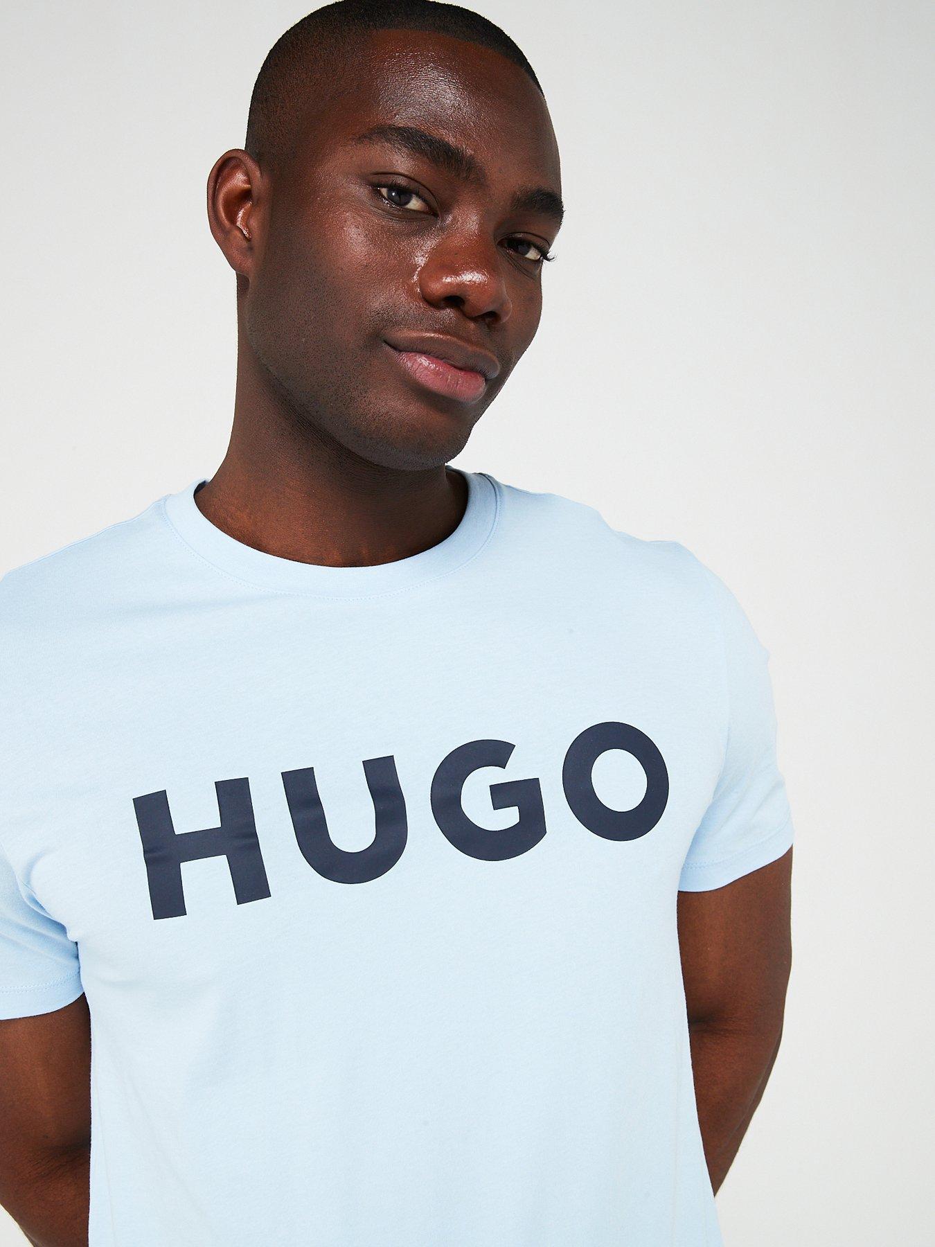 hugo-dulivio-regular-fit-t-shirt-light-bluedetail