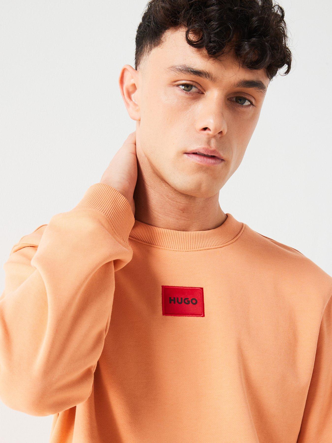 hugo-diragolnbspregular-fit-crew-neck-sweatshirt-orangedetail