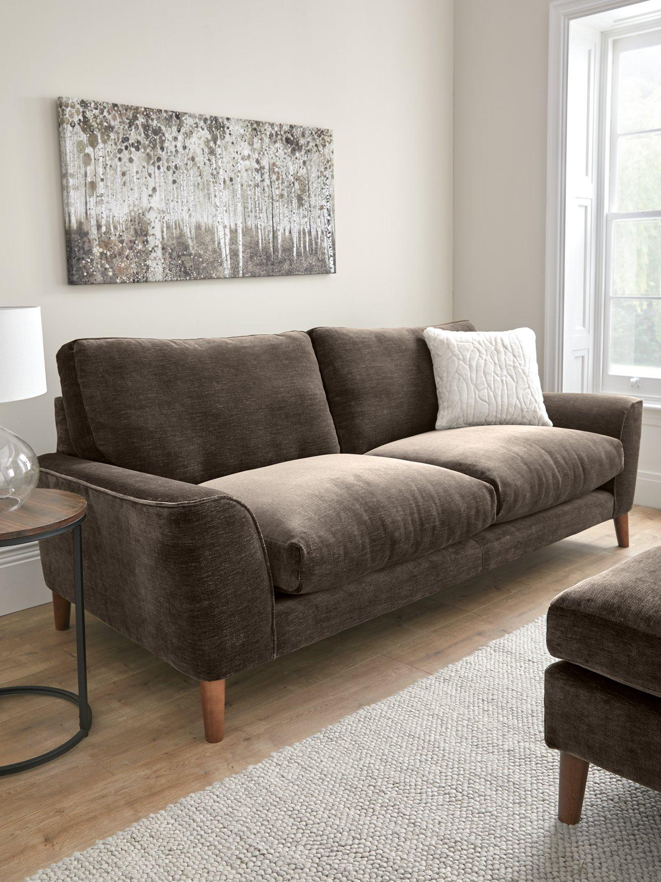 The Very Collection Astrid Fabric 4 Seater Sofa - Made to order in the UK