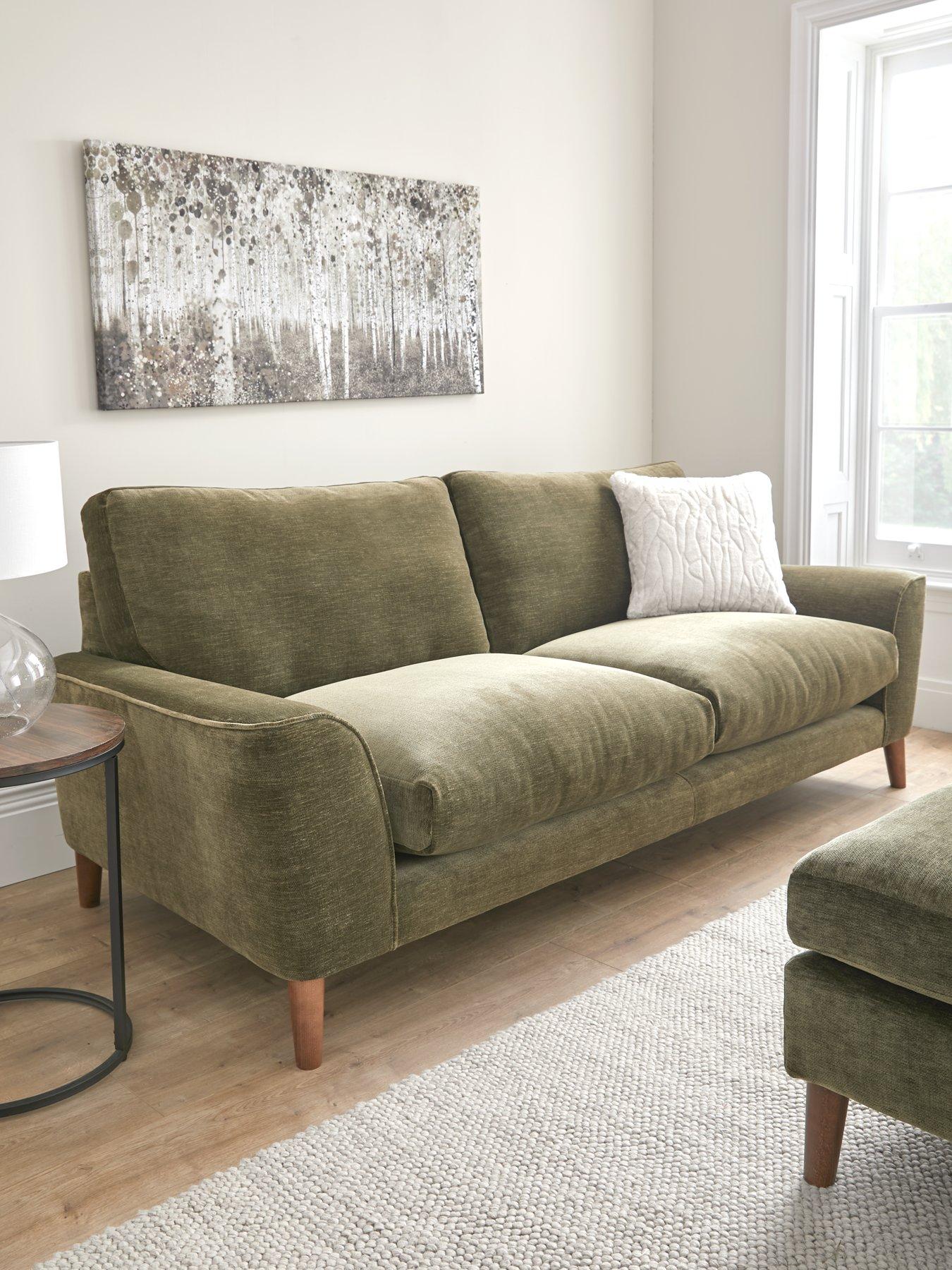 The Very Collection Astrid Fabric 4 Seater Sofa - Made to order in the UK