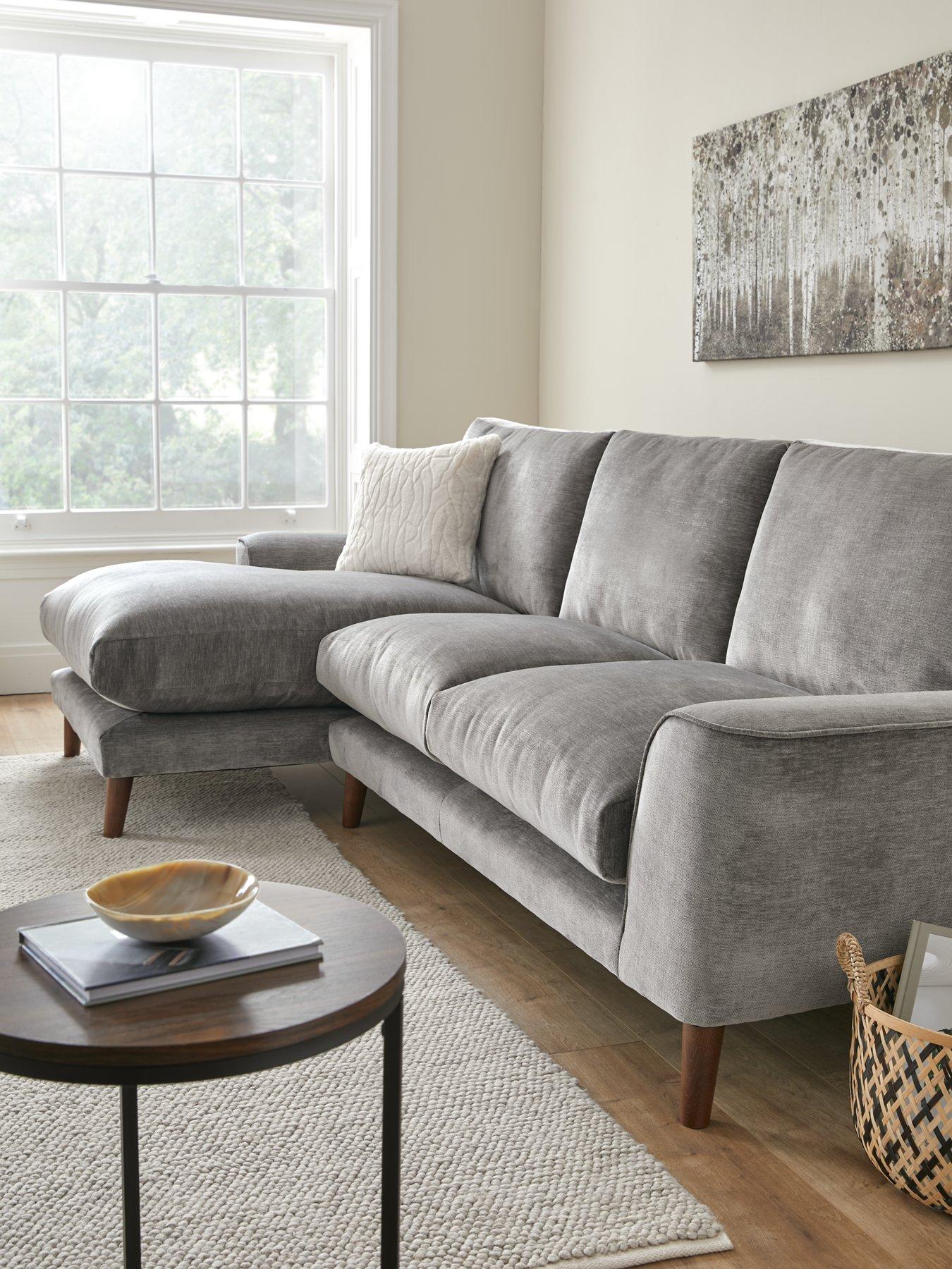 The Very Collection Astrid Left Hand Fabric Corner Chaise Sofa - Made to order in the UK