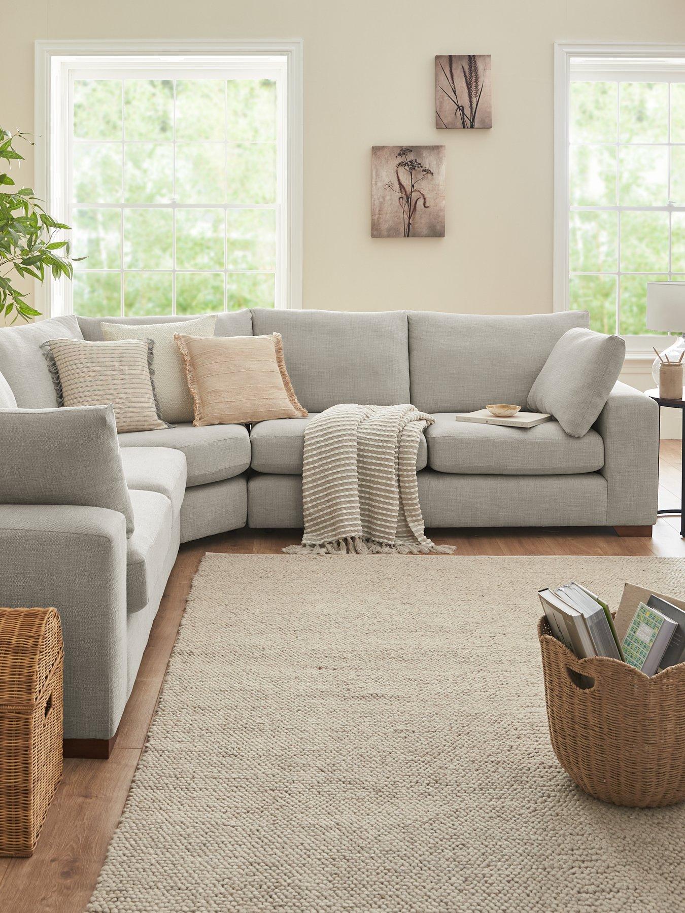 undefined Heatly Curved Corner Sofa - Made in the UK