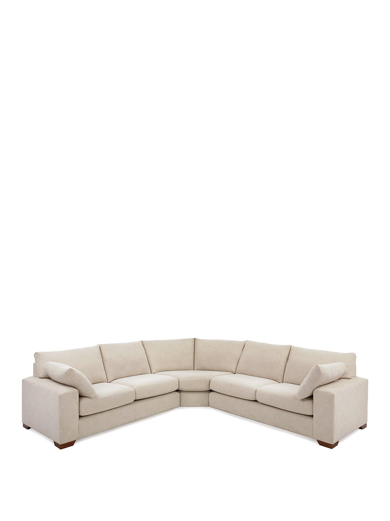 Image 2 of 6 of Very Home Heatly Curved Corner Sofa