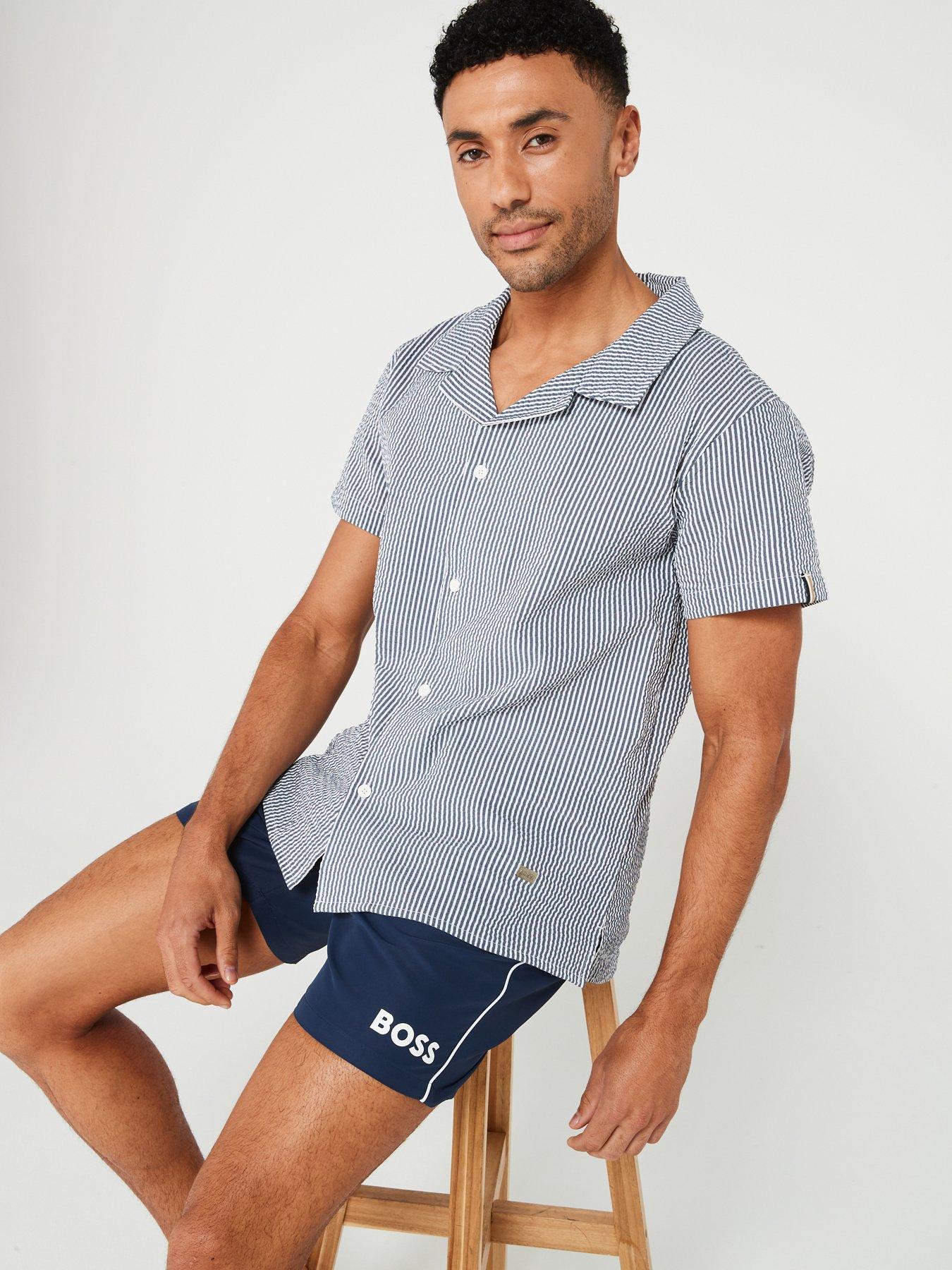 boss-beach-short-sleeve-shirt-navyoutfit