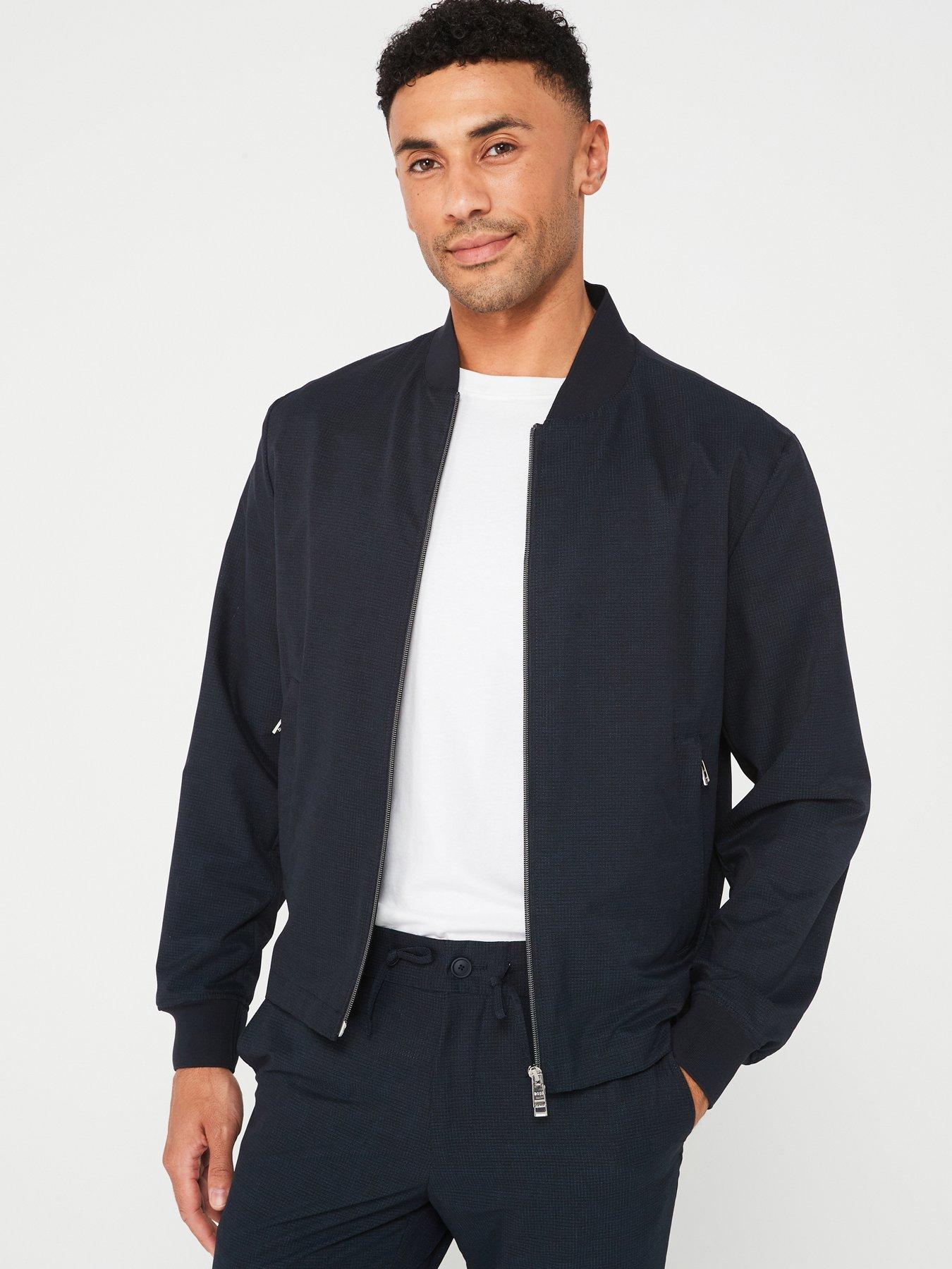 Hanry Slim Fit Blouson Jacket Dark Blue