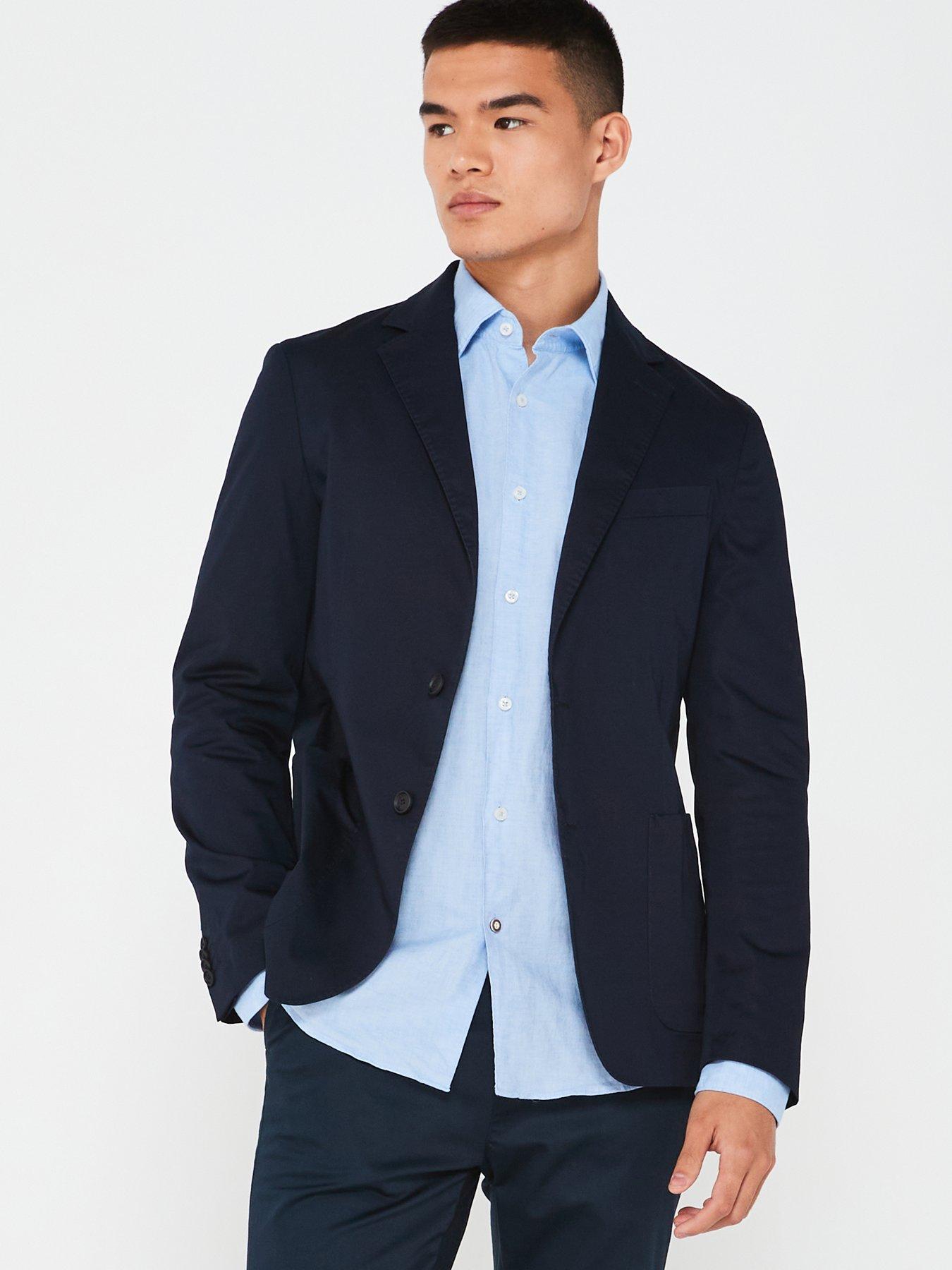 undefined Hanry Slim Fit Jacket - Dark Blue