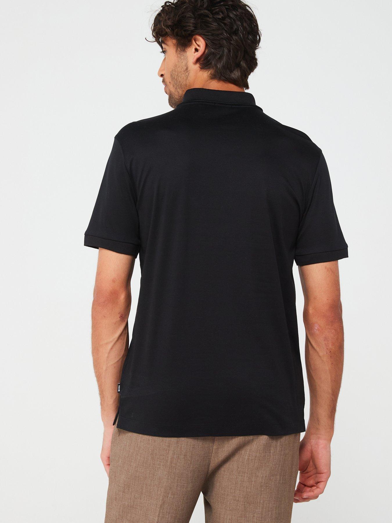 boss-polston-11-slim-fit-short-sleeve-polo-shirt-blackstillFront