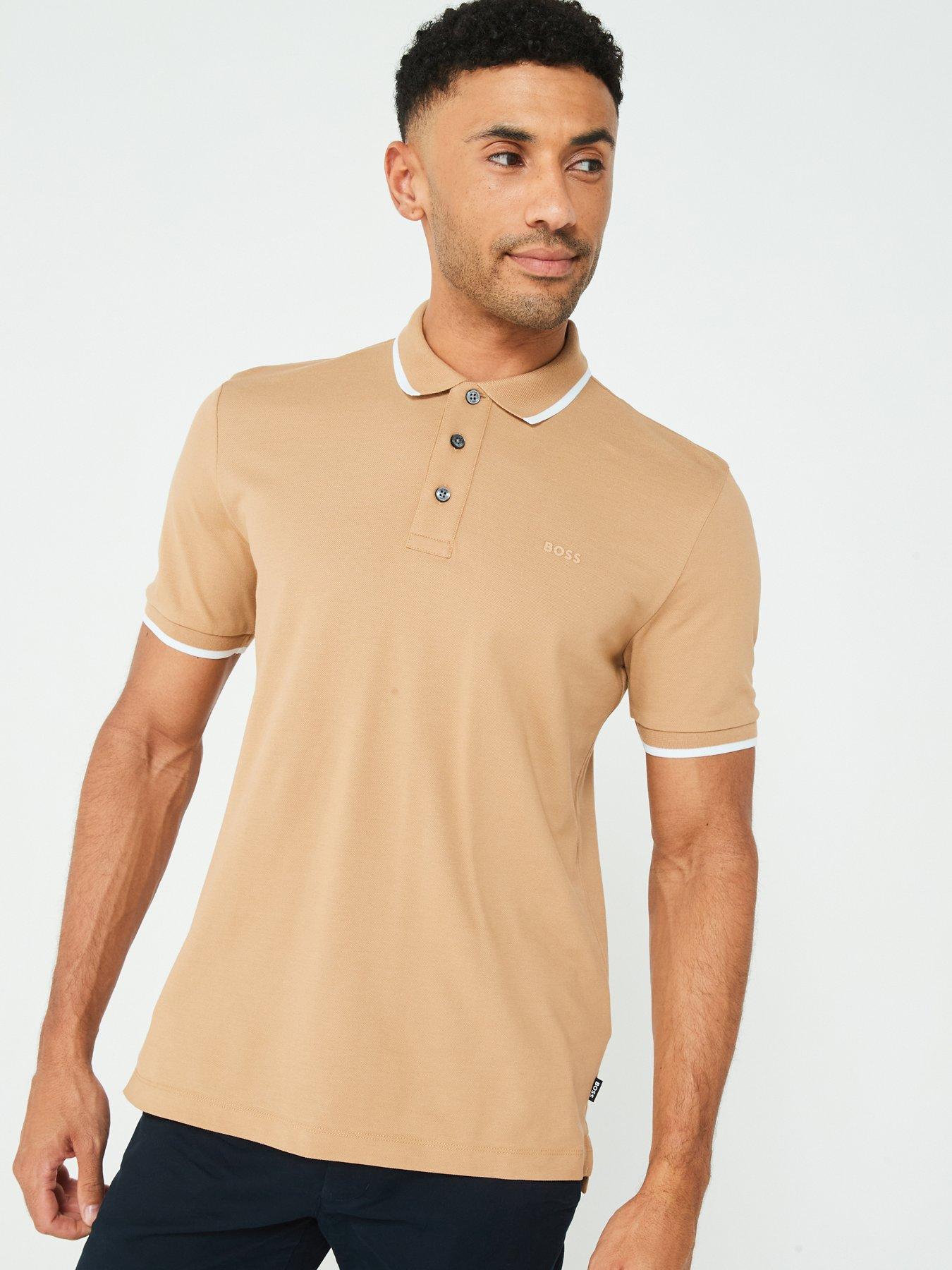 boss-parlay-190-regular-fit-short-sleeve-polo-shirt-dark-beige