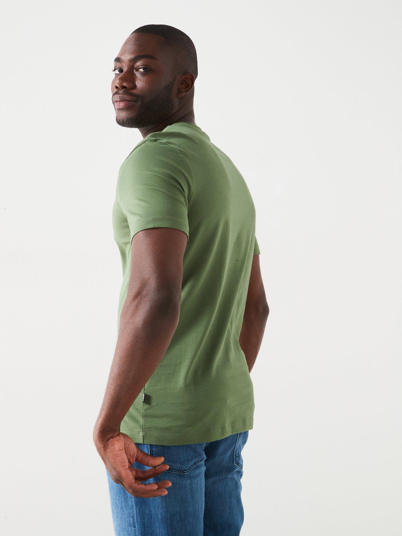 boss-thompson-01-regular-fit-t-shirt-greennbspstillFront