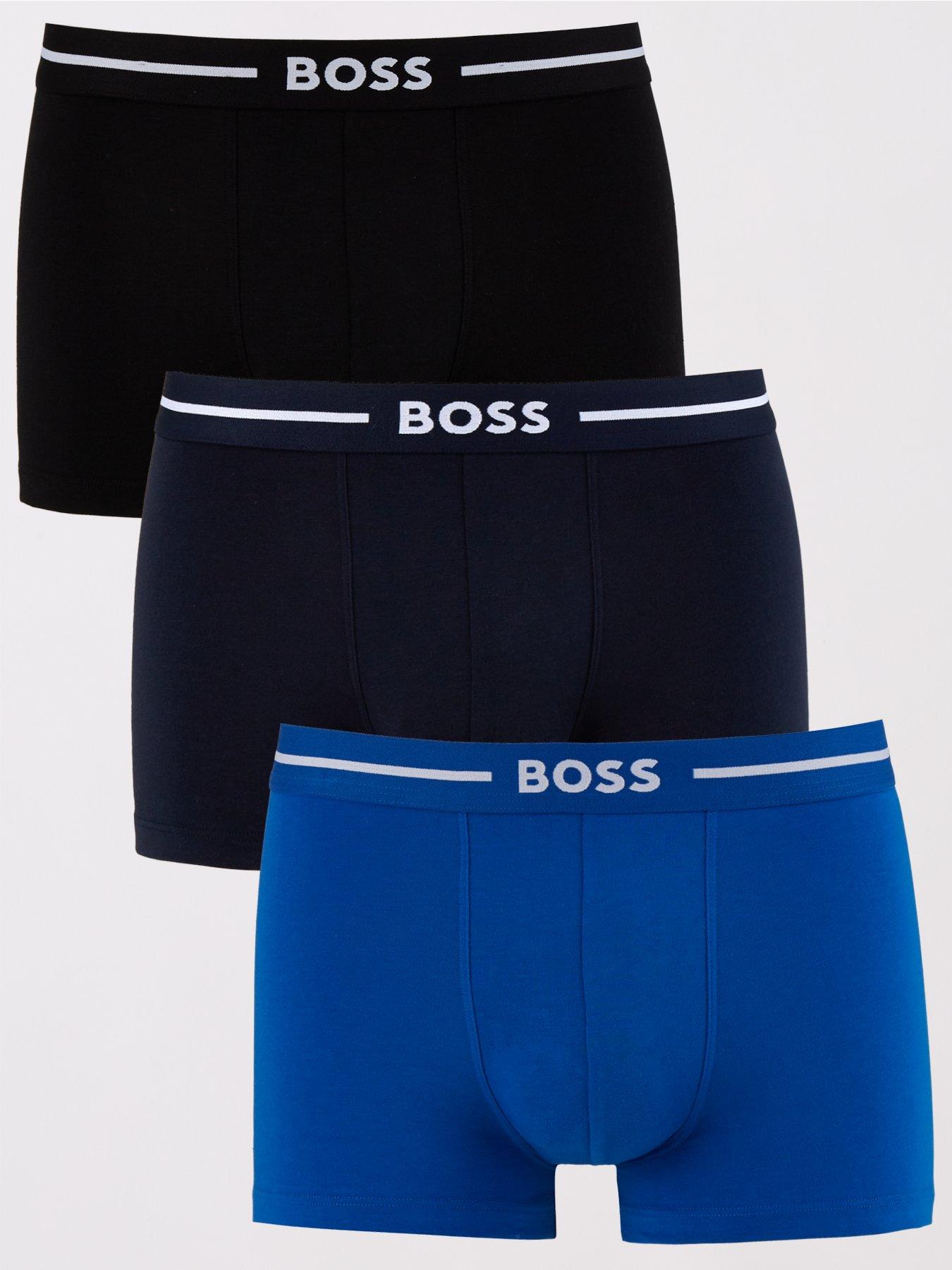 HUGO Bodywear 3 Pack Planet Trunks Multi Very Ireland