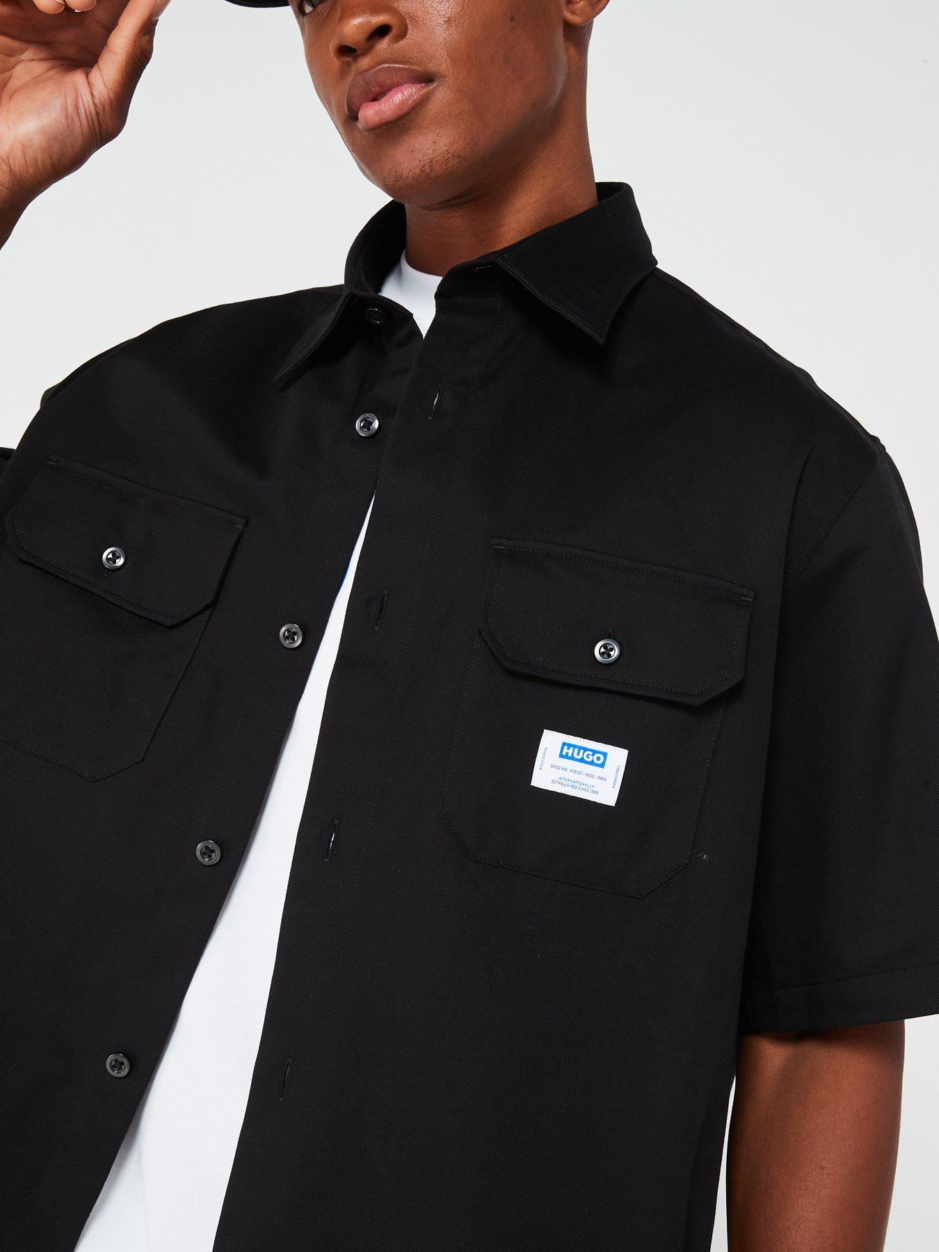 hugo-blue-ekyno-loose-fit-double-pocket-short-sleeve-shirt-blackoutfit