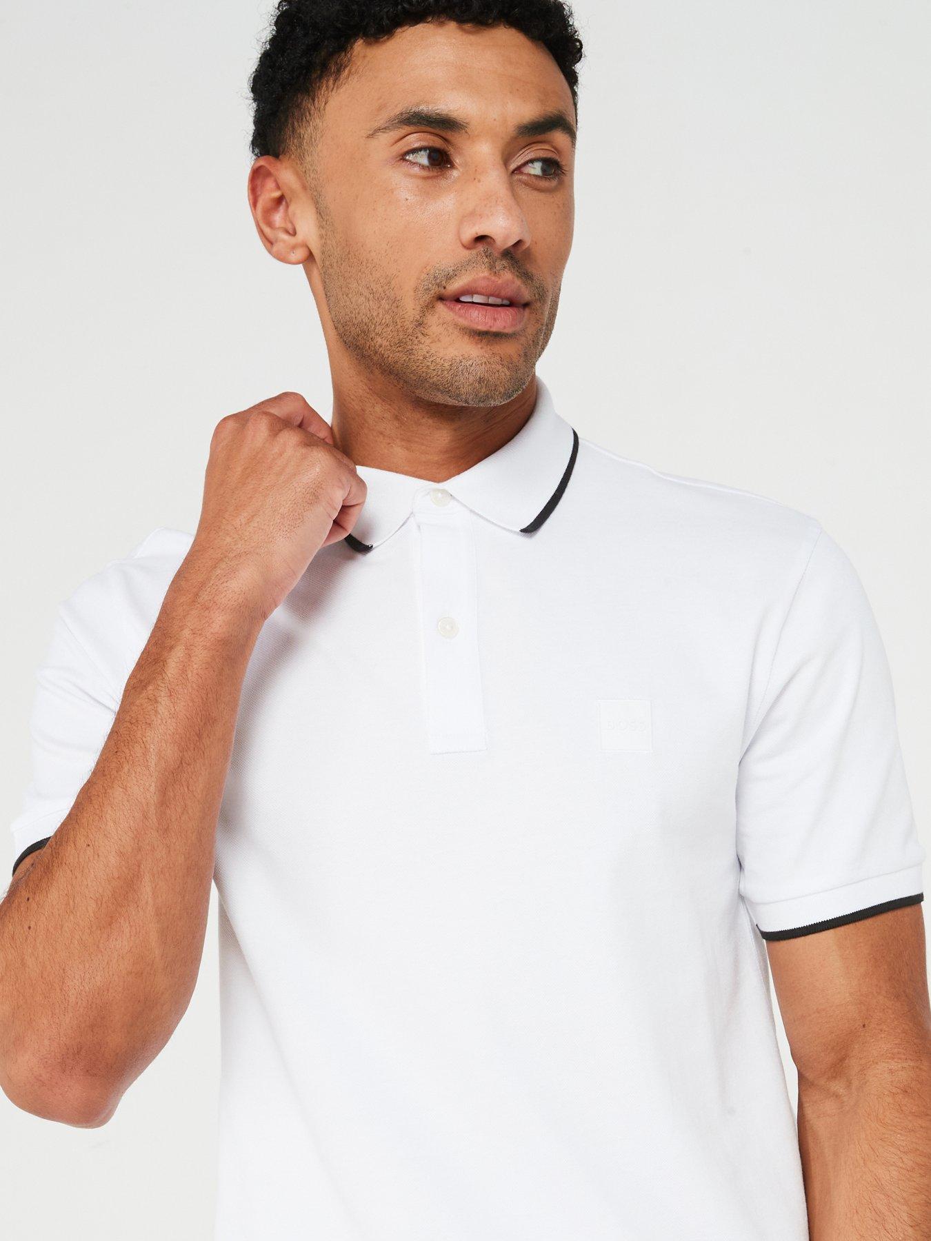 boss-passertip-slim-fit-short-sleeve-polo-shirt-whiteoutfit