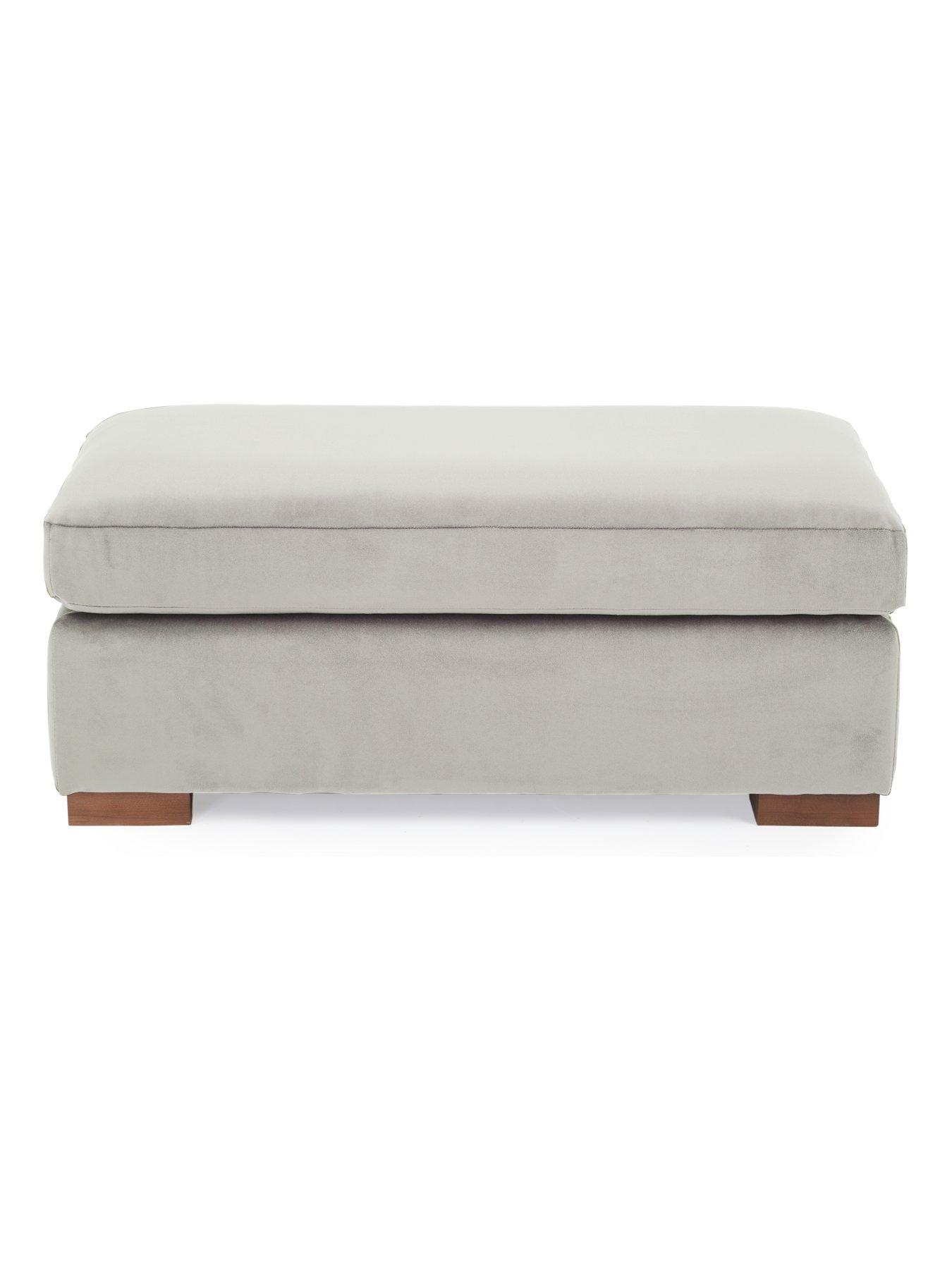 very-home-maison-velvet-footstool