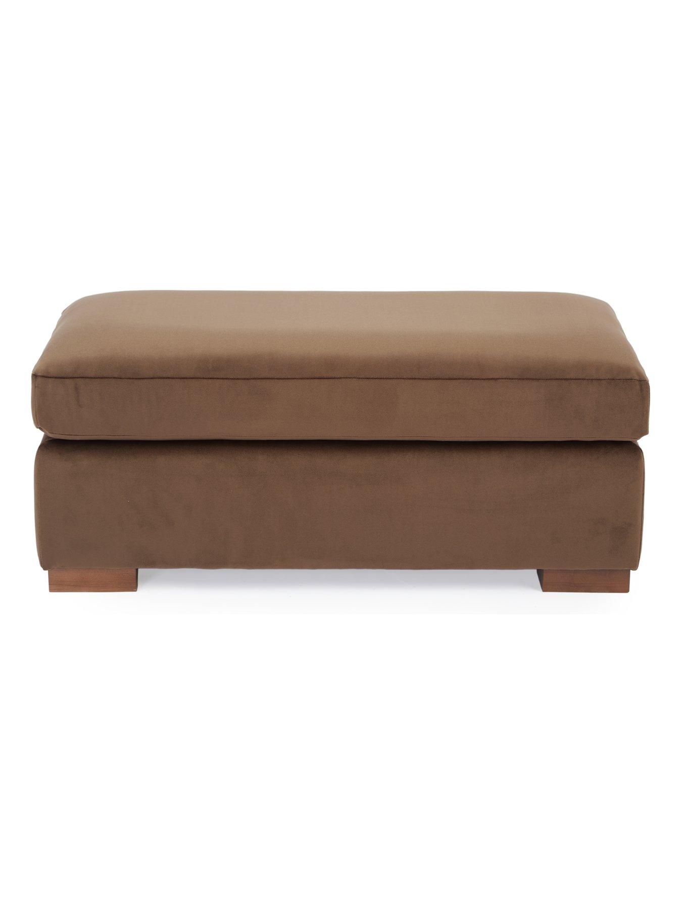 very-home-maison-velvet-footstool