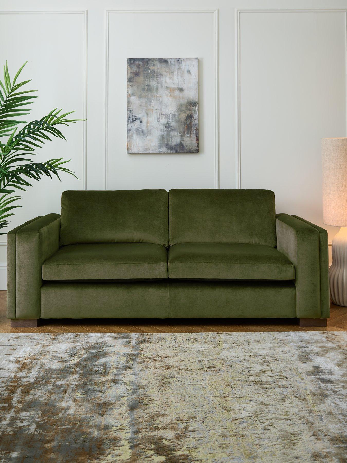 very-home-maison-velvet-3-seater-sofa