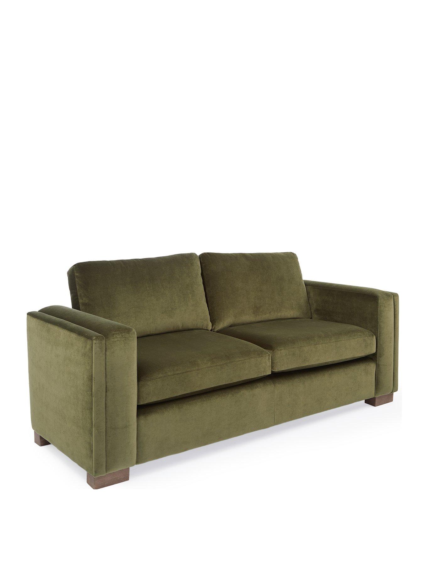 very-home-maison-velvet-3-seater-sofaback