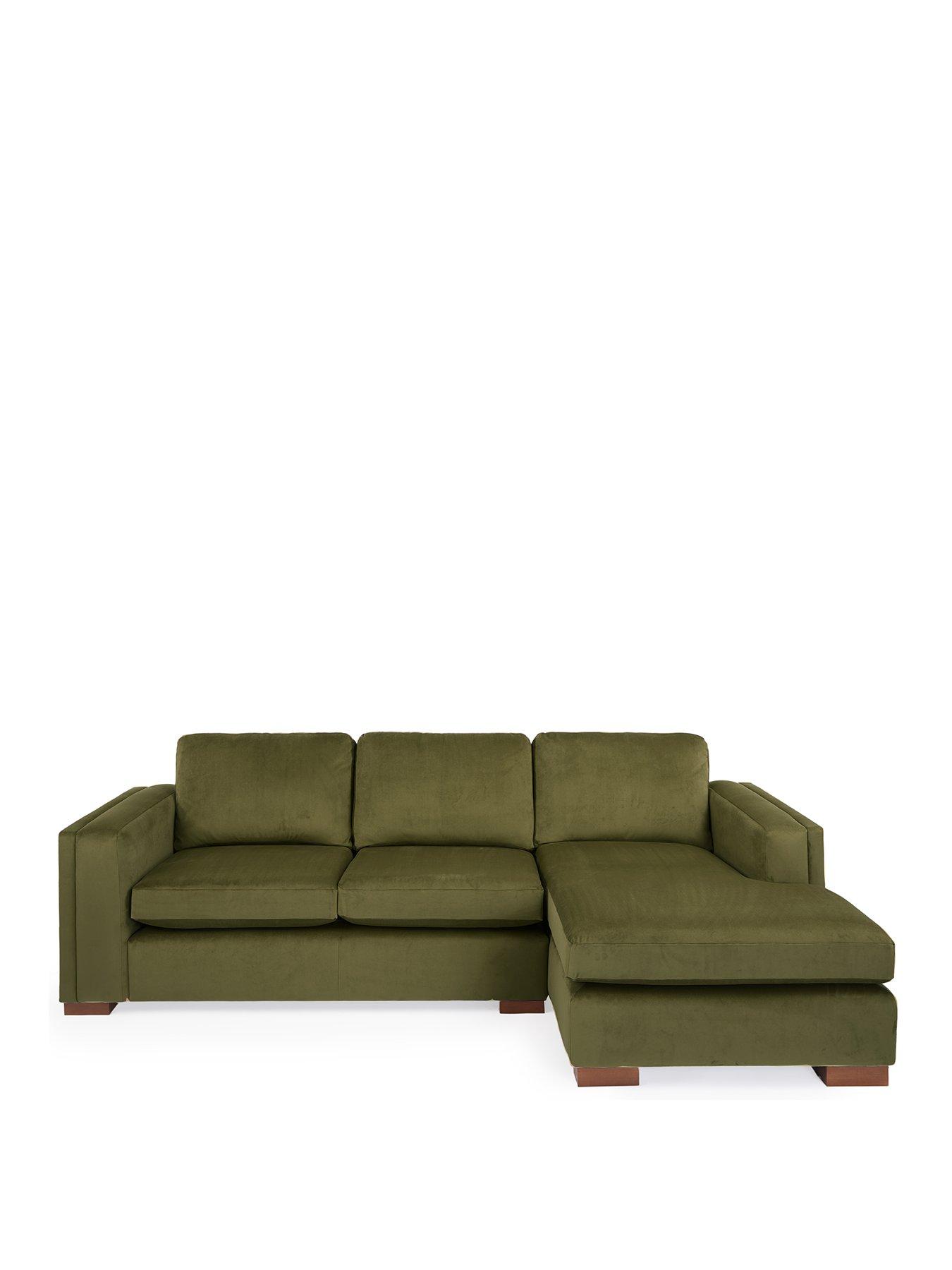 very-home-maison-velvet-right-handnbspcorner-chaise-sofastillFront