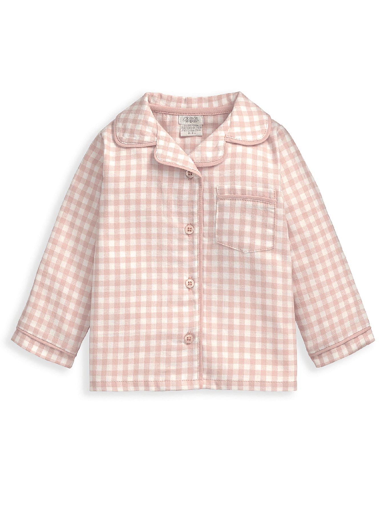 mamas-papas-baby-girls-check-woven-pyjamas-pinkoutfit