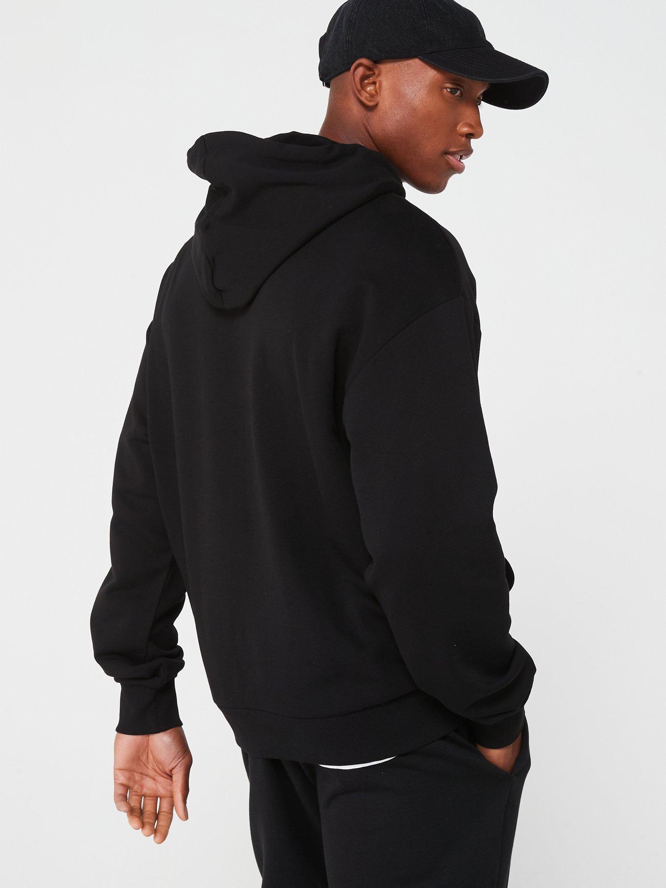 Image 2 of 4 of HUGO BLUE Nalonso Overhead Hoodie-Black