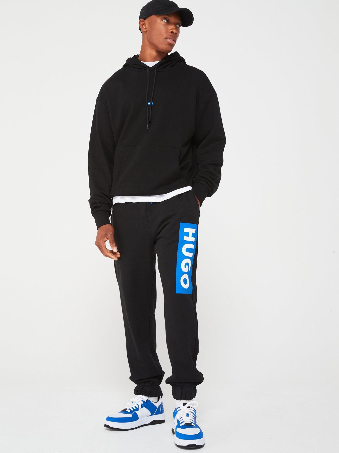 Image 3 of 4 of HUGO BLUE Nalonso Overhead Hoodie-Black