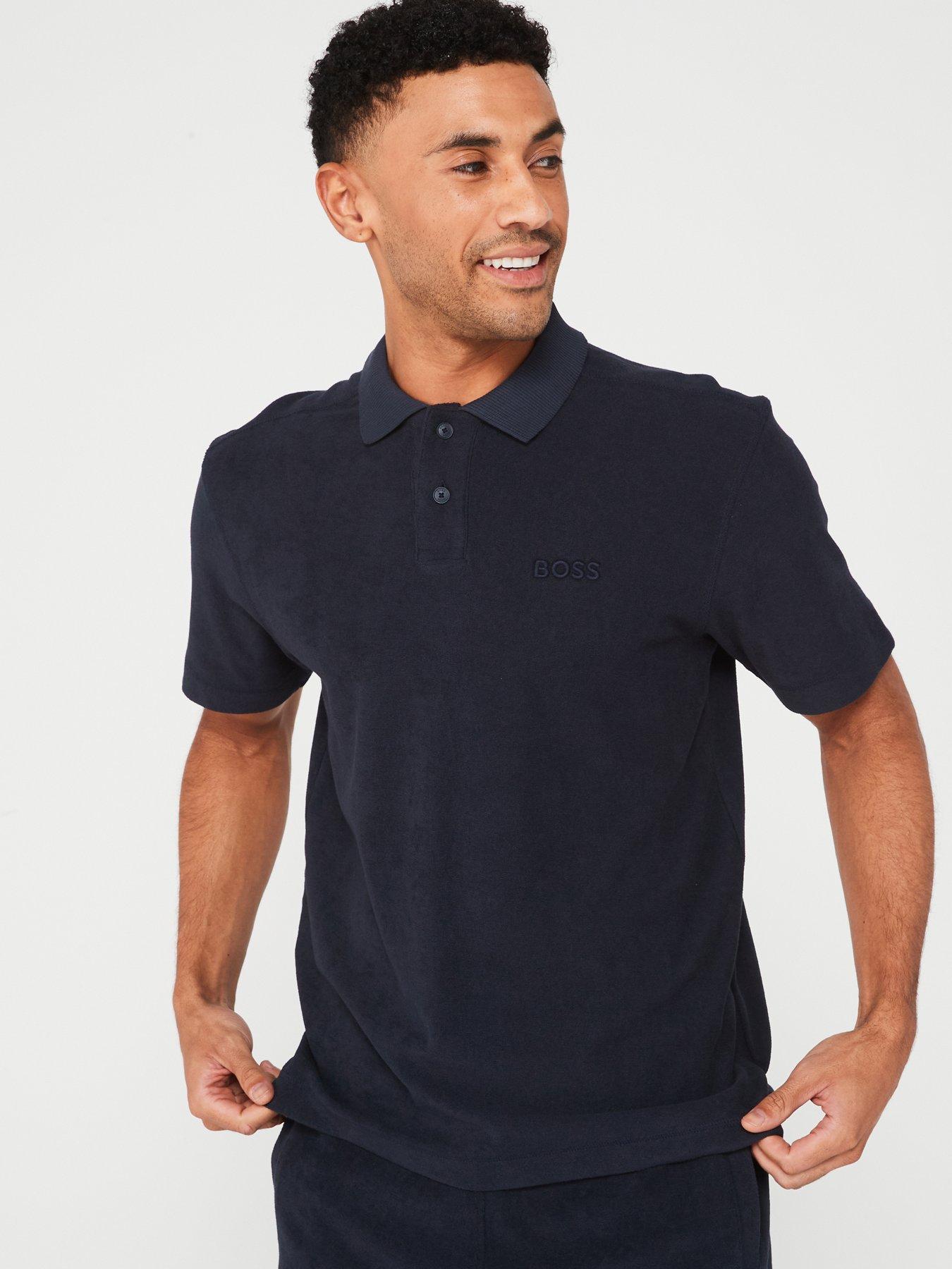 boss-towel-relaxed-fit-short-sleeve-polo-shirt-dark-blue