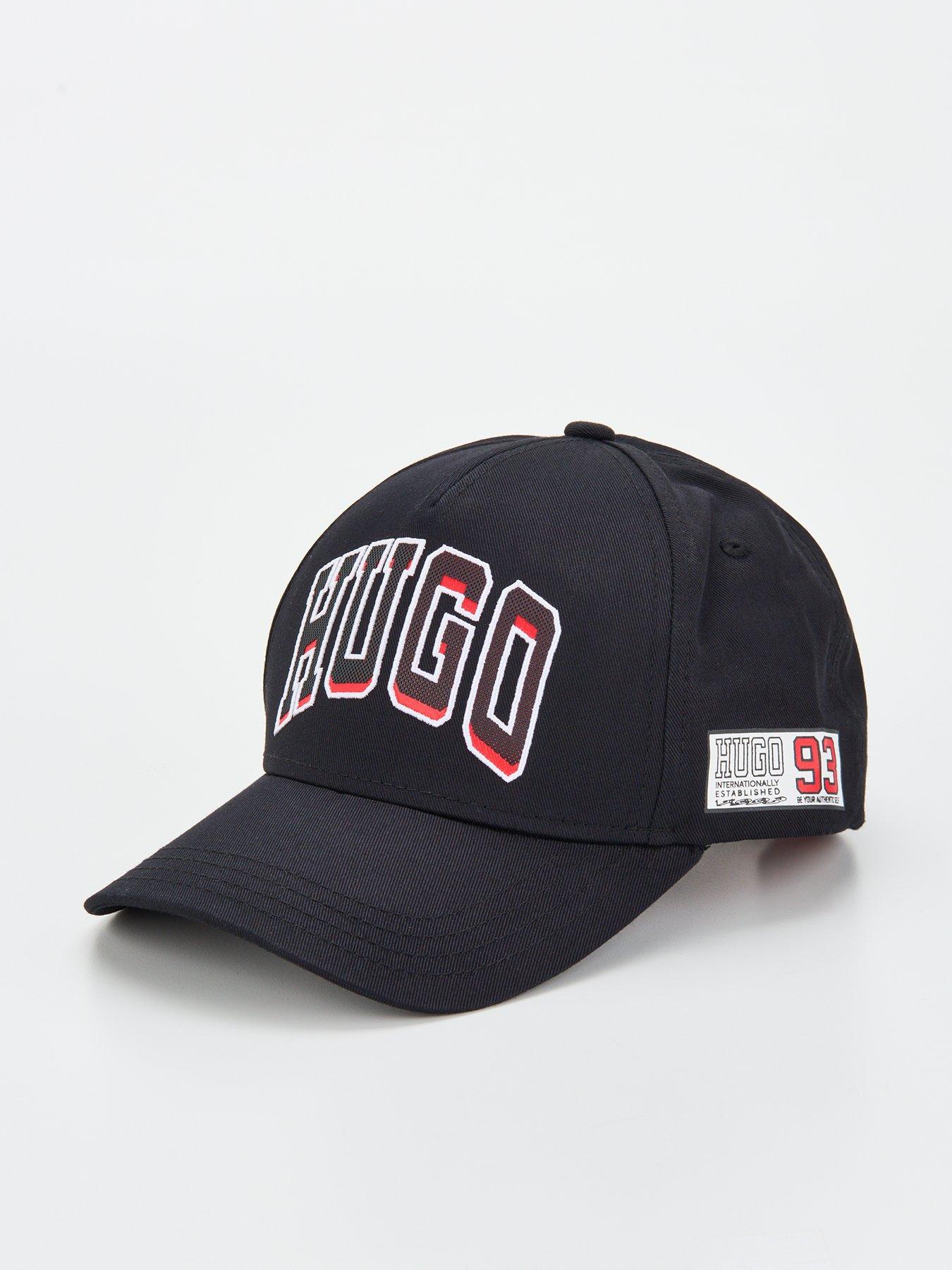 hugo-jude-large-logo-cap-black