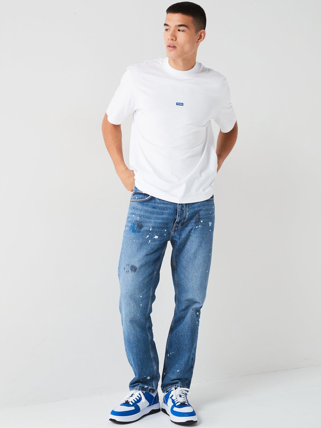 hugo-blue-nieros-regular-fit-t-shirt-whiteback