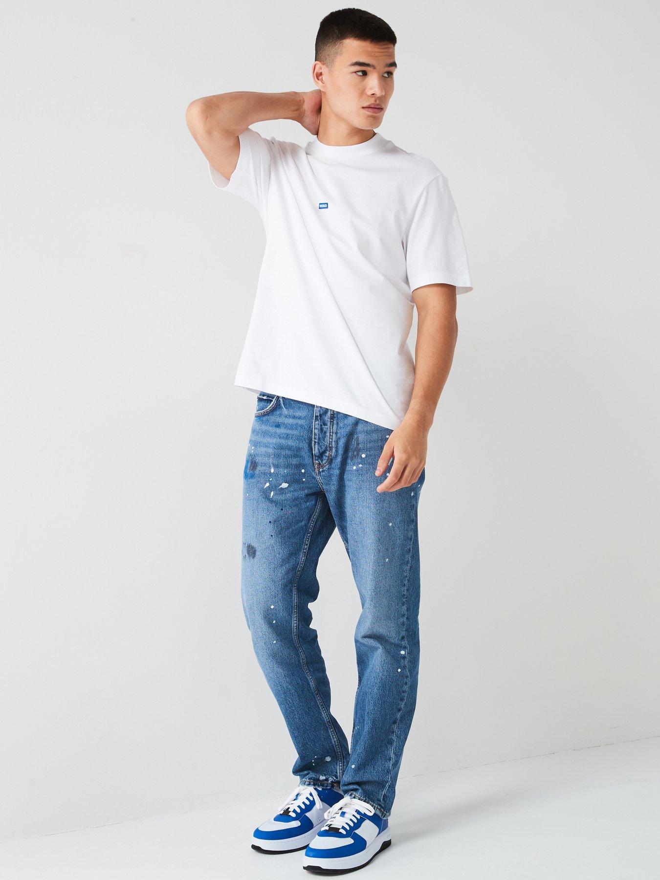 hugo-blue-nieros-regular-fit-t-shirt-whitedetail