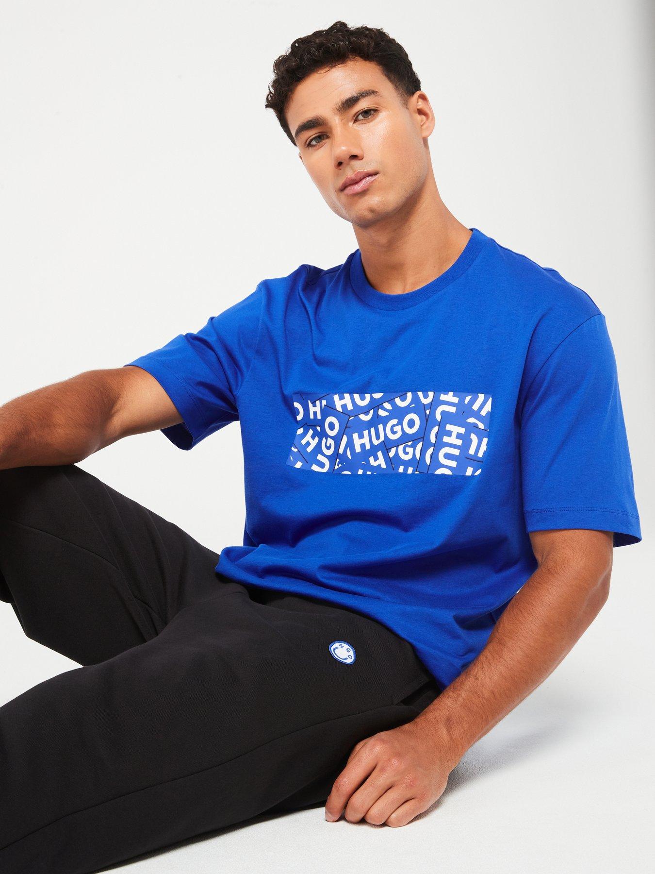 hugo-blue-nalayo-regular-fit-t-shirt-bright-bluedetail