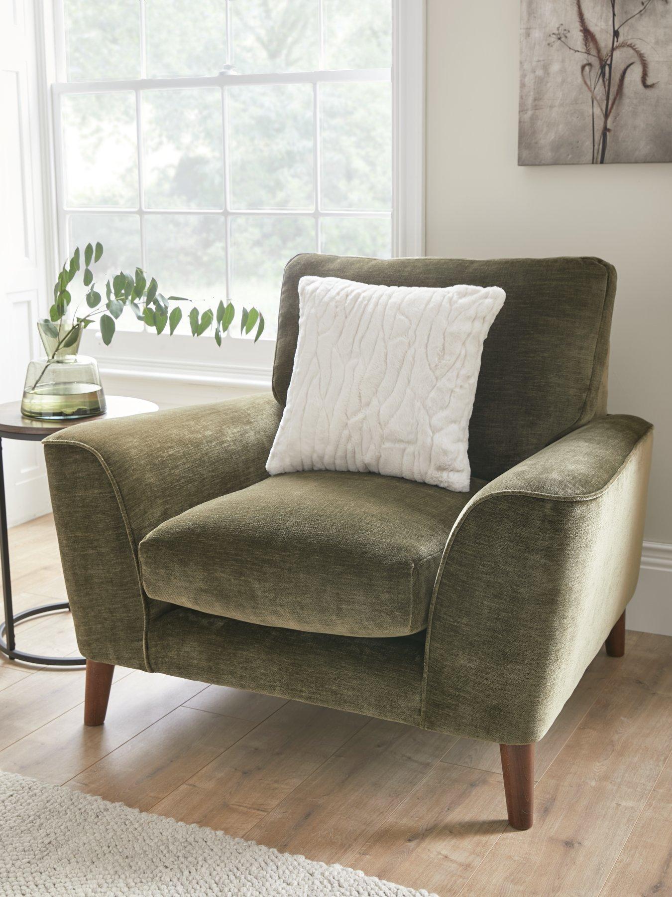 The Very Collection Astrid Fabric Armchair - Made to order in the UK