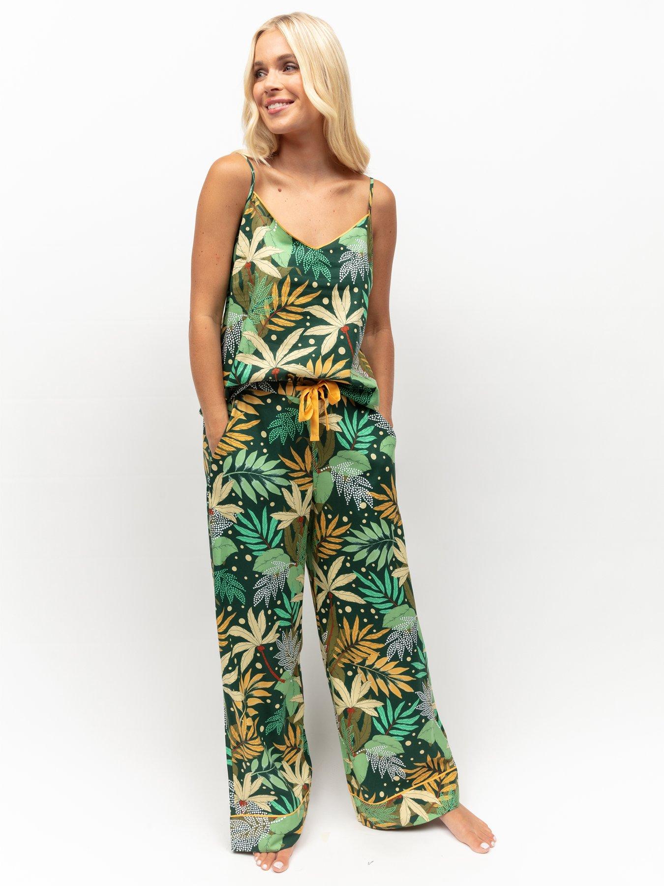 cyberjammies-palm-leaf-print-cami-wide-leg-pyjama