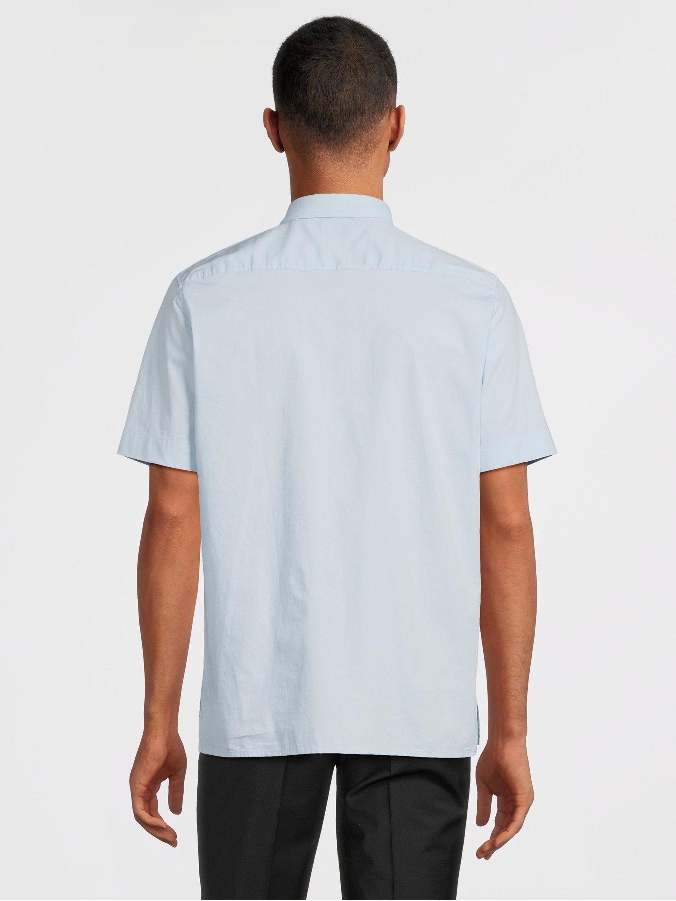 hugo-ebor-relaxed-fit-short-sleeve-shirt-light-bluestillFront