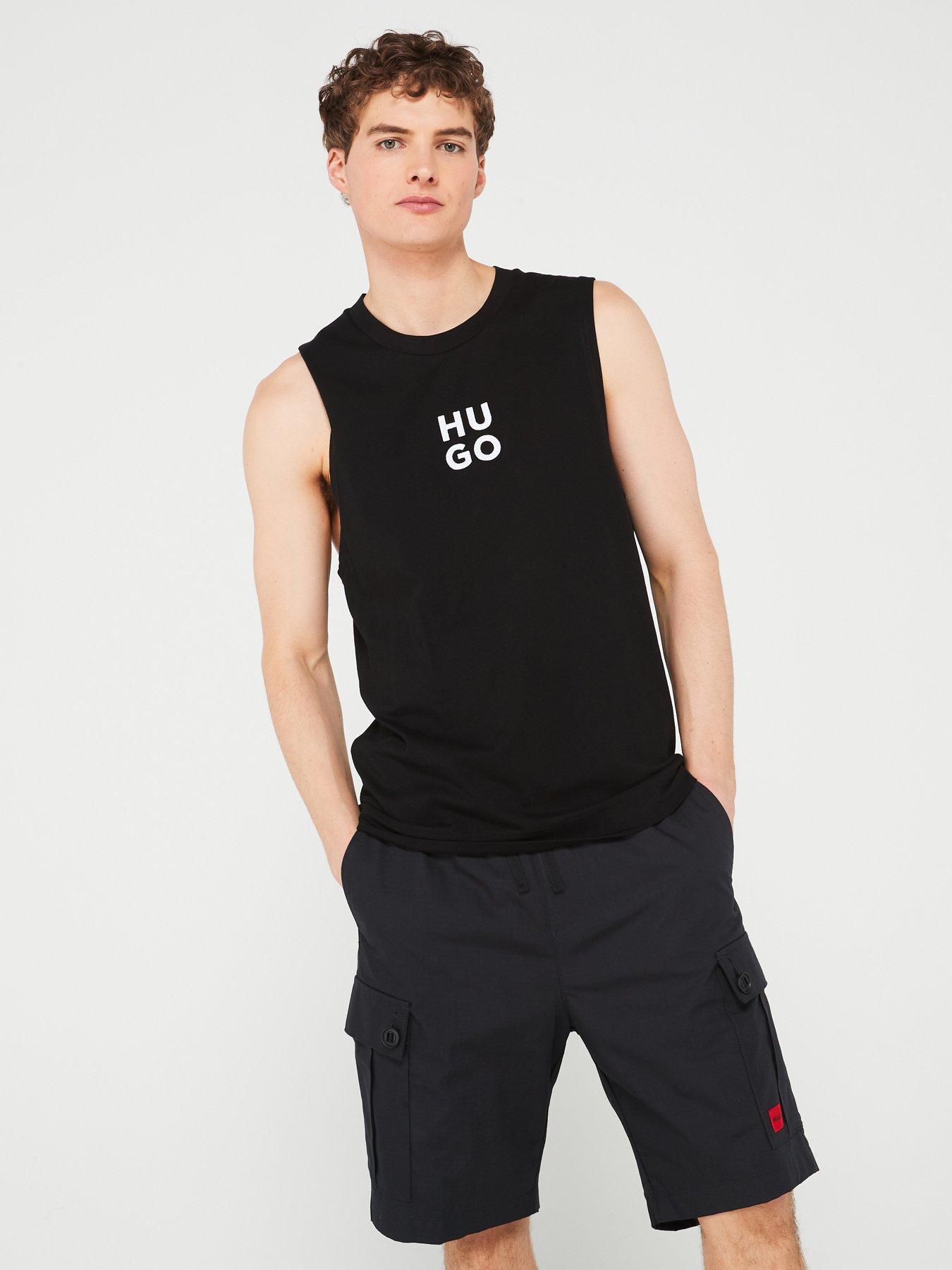 hugo-beach-tank-top-black