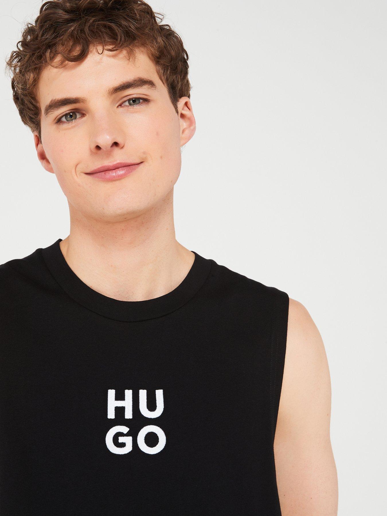 hugo-beach-tank-top-blackoutfit